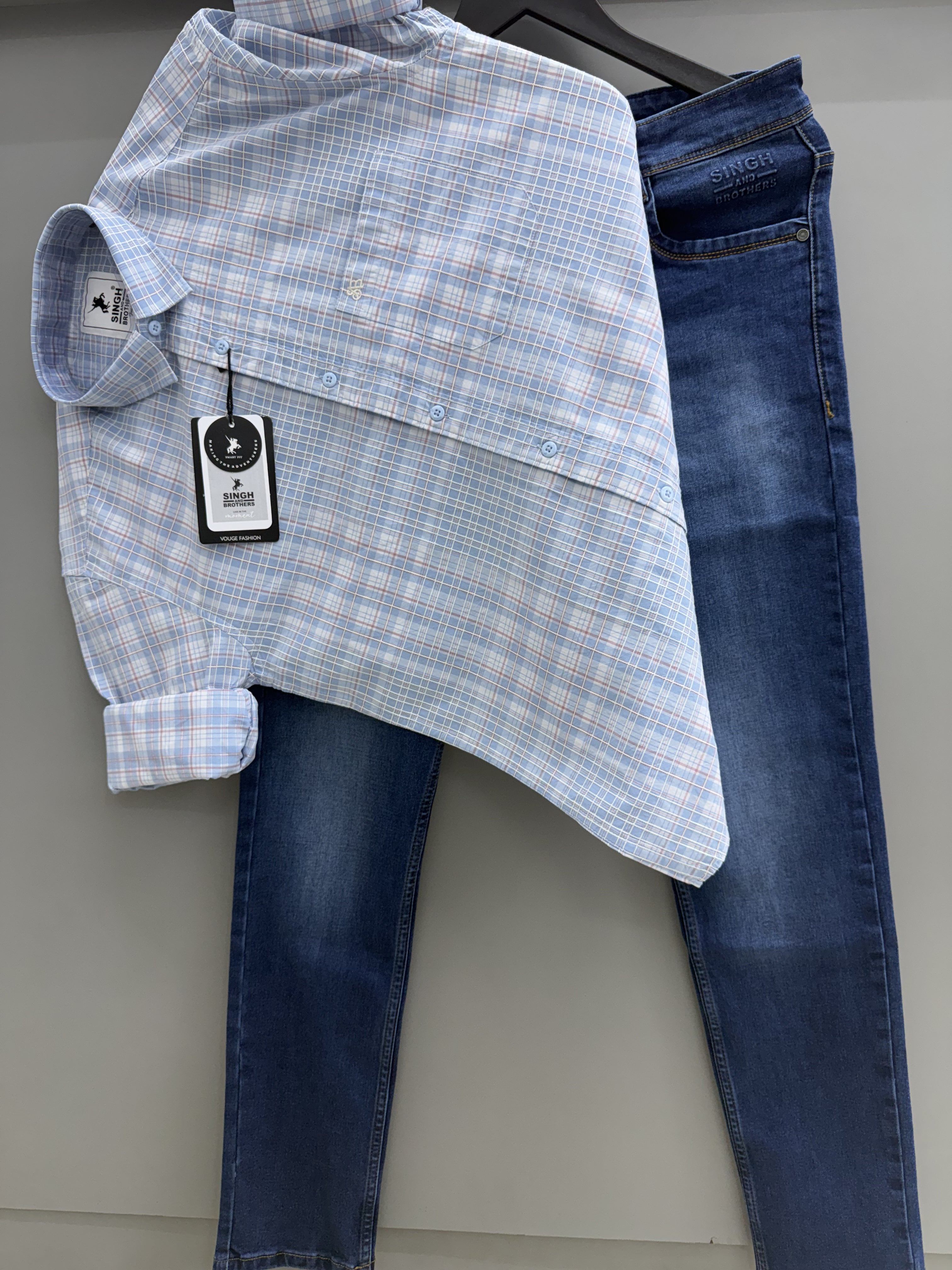 CHECK / STRIPS COMBO