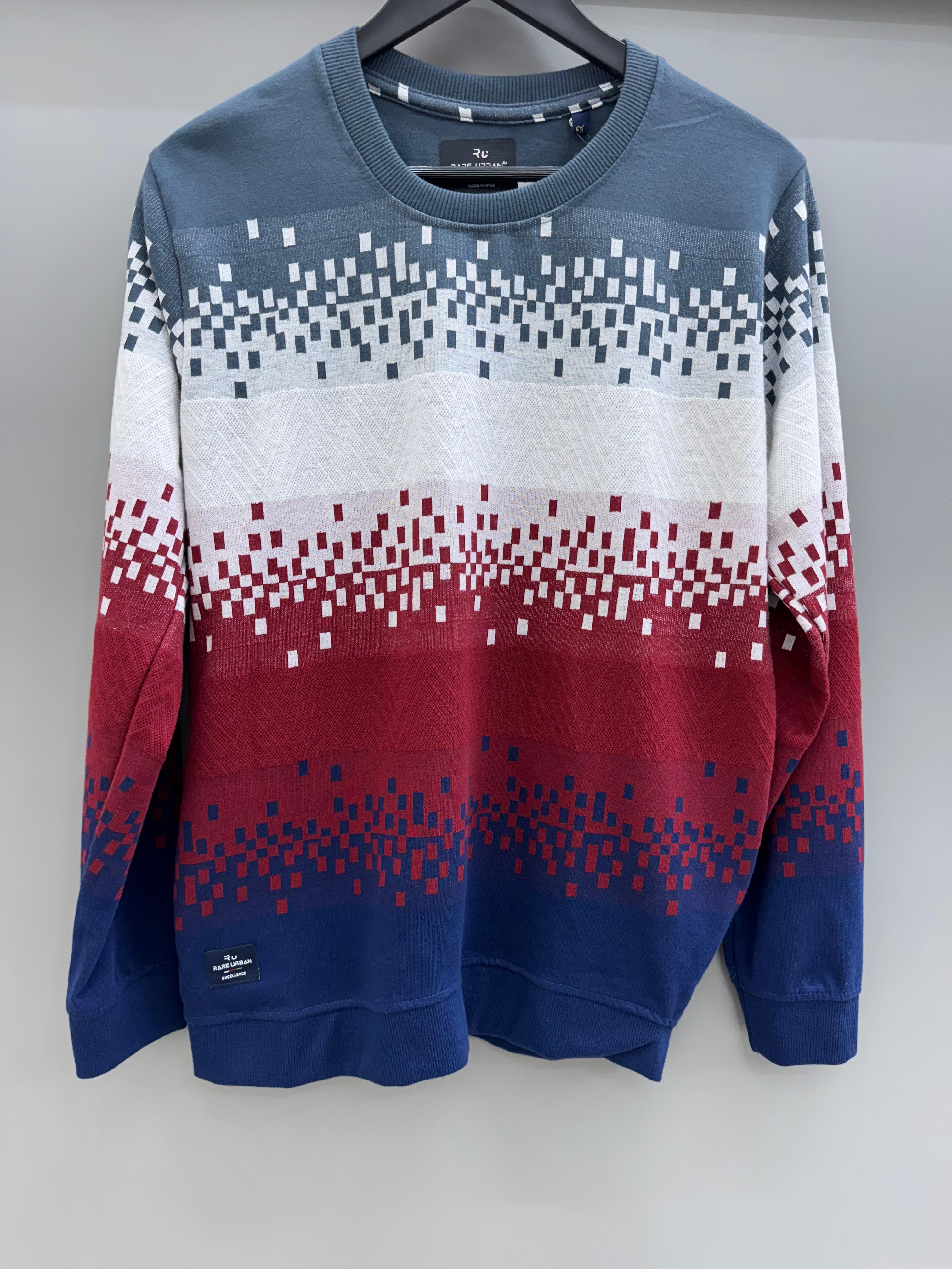 Blue Round Neck F/S T-shirts