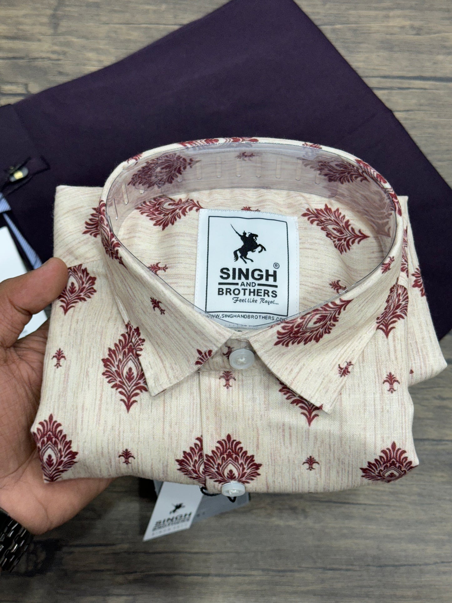 Printed Shirt with Trouser Pant (Combo)