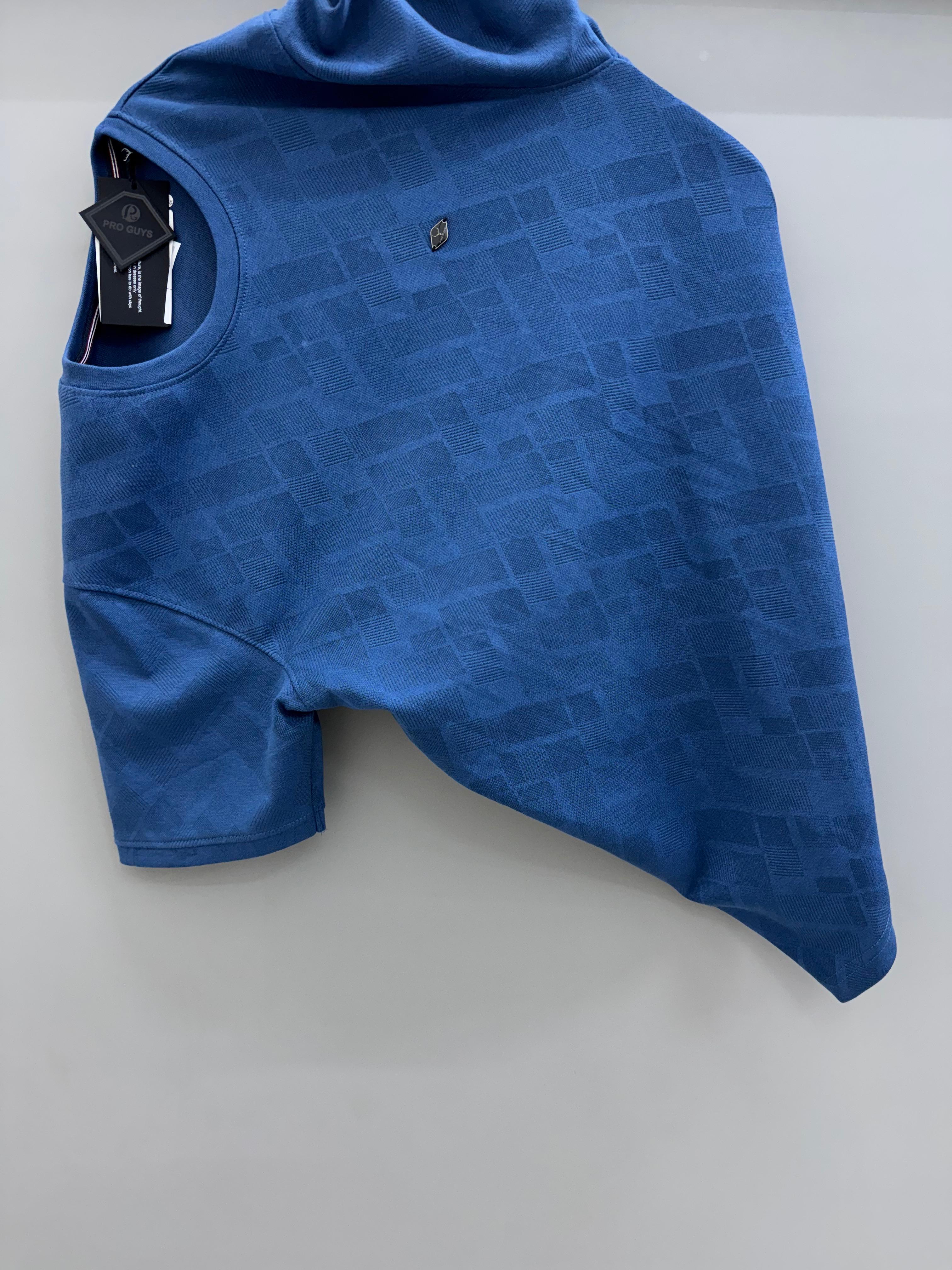 Round Neck Blue T-shirts
