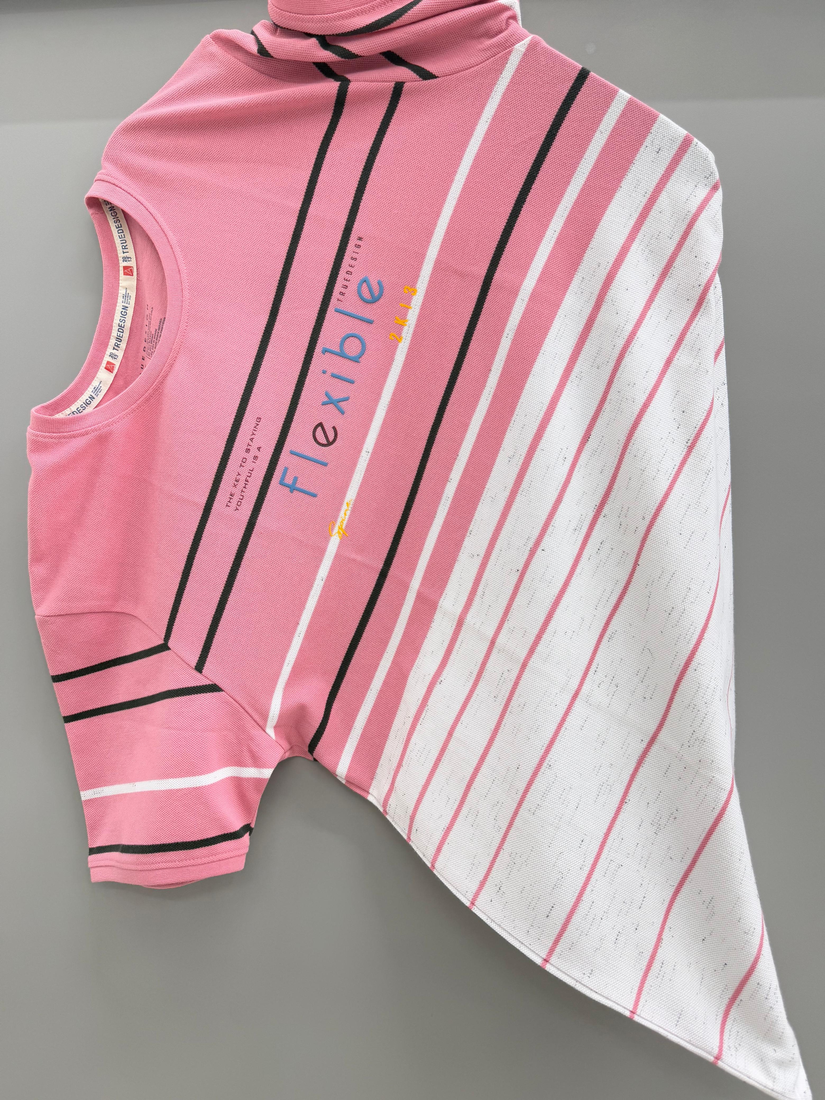 Round Neck Pink T-shirts