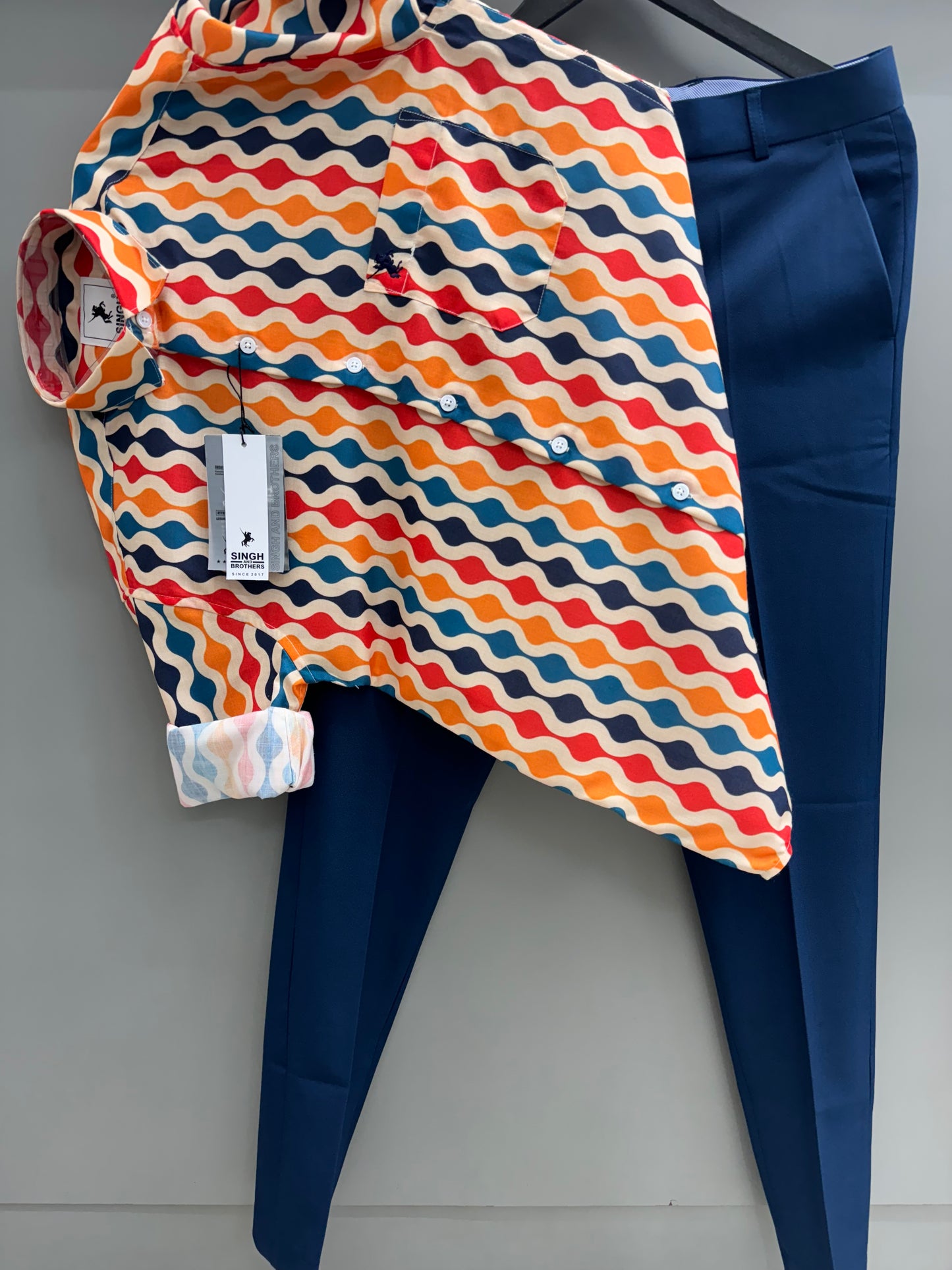 Printed Shirt with Trouser Pant (Combo)