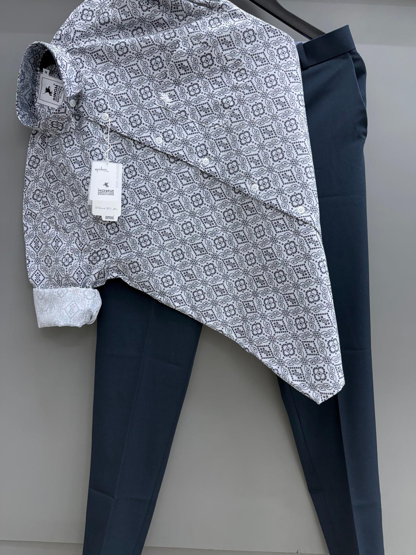 Printed Shirt with Trouser Pant (Combo)