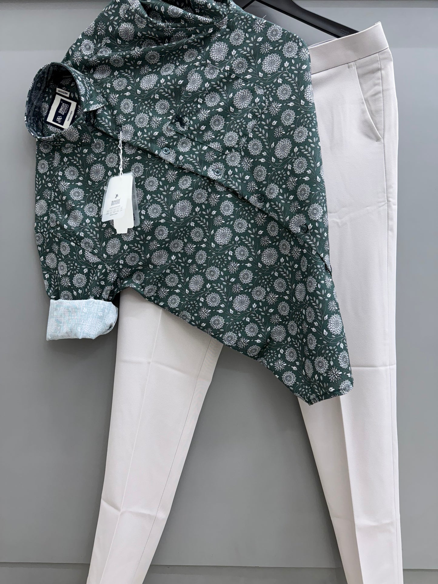 Printed Shirt with Trouser Pant (Combo)