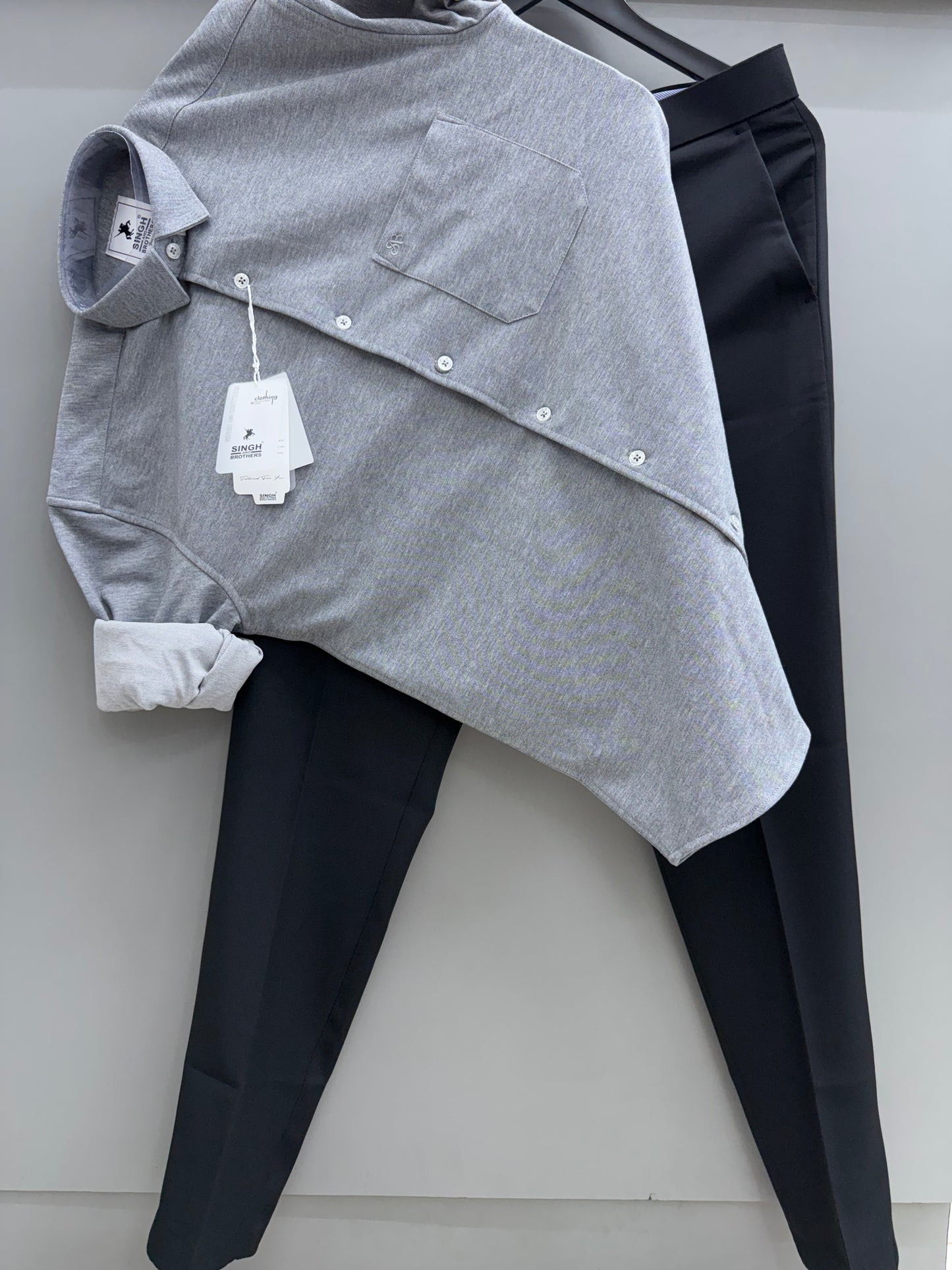 Imported Oxford Shirt With Trouser (Combo)