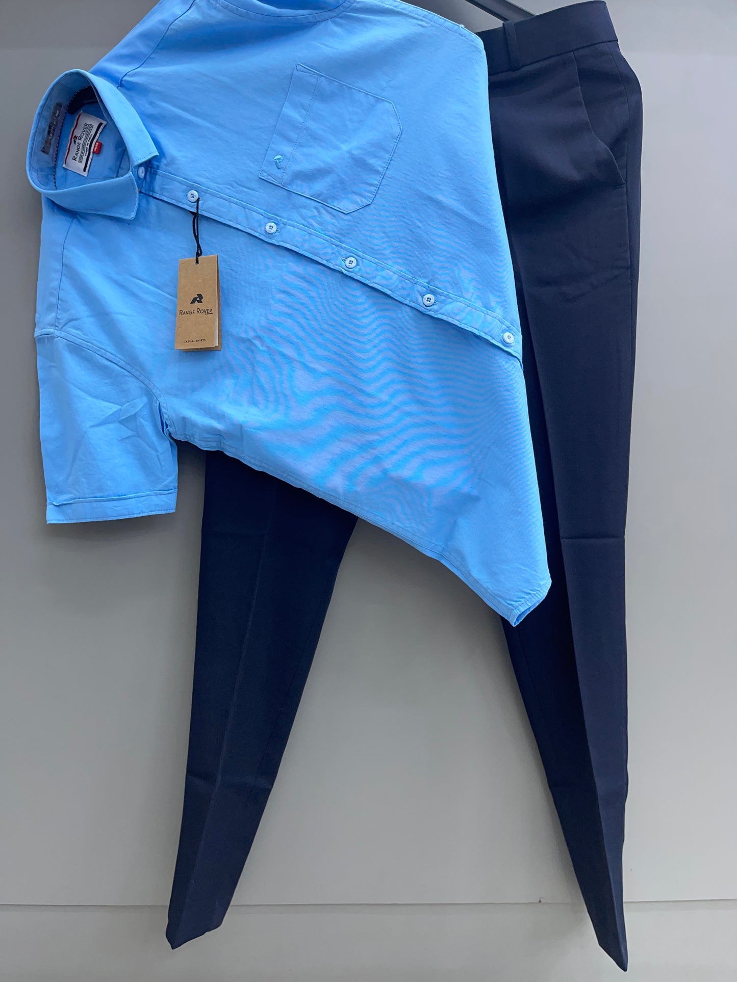 Half sleeve Plain Shirt with Trouser Pant (Combo)