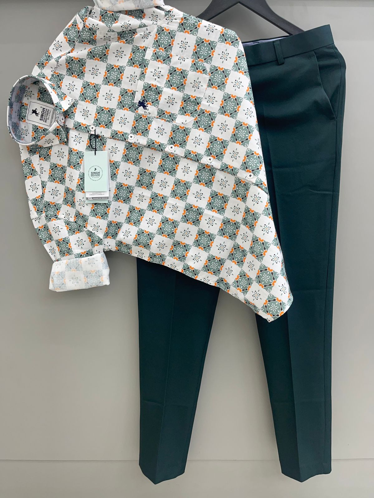 Printed Shirt with Trouser Pant (Combo)