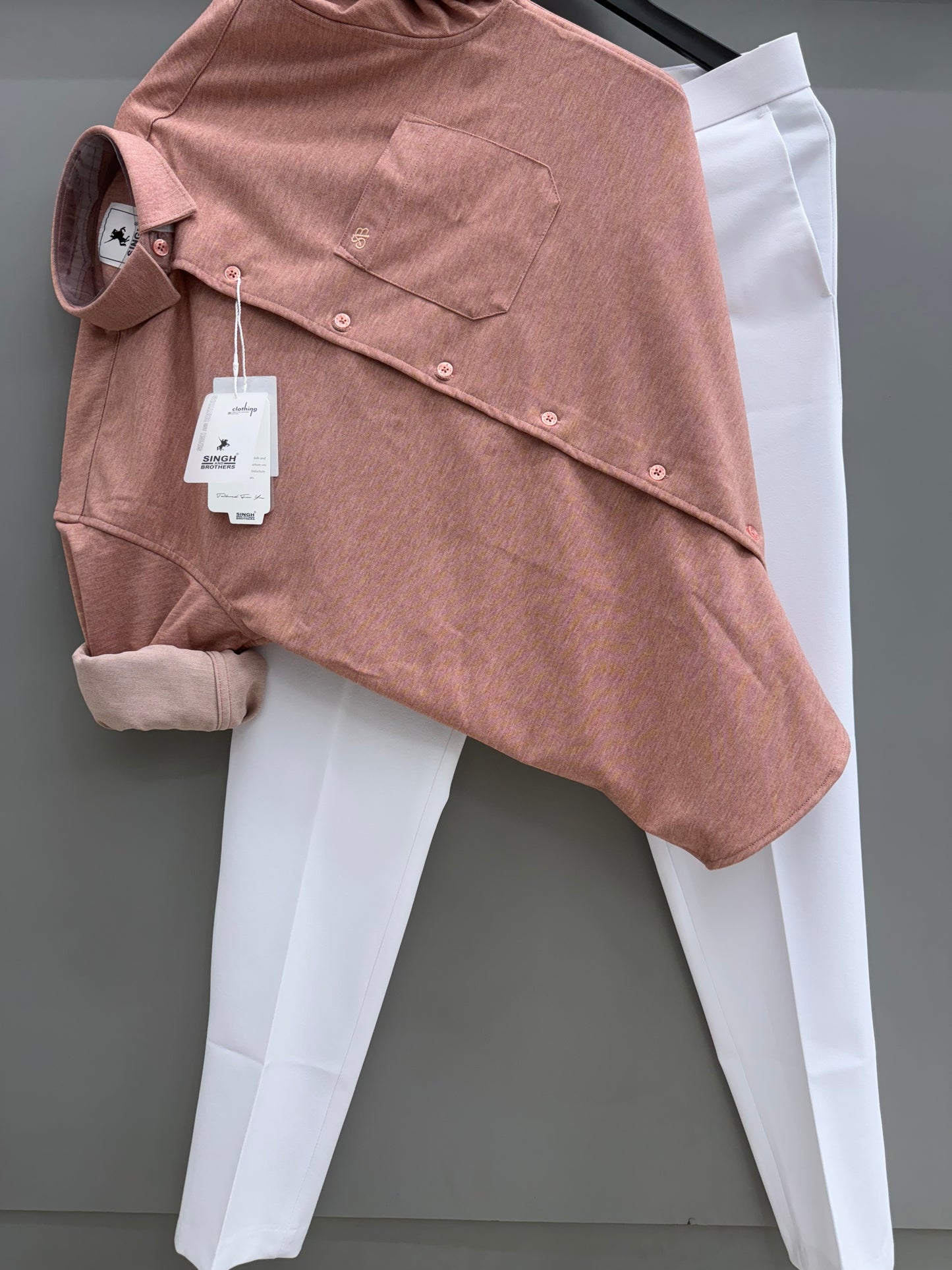 Imported Oxford Shirt With Trouser (Combo)