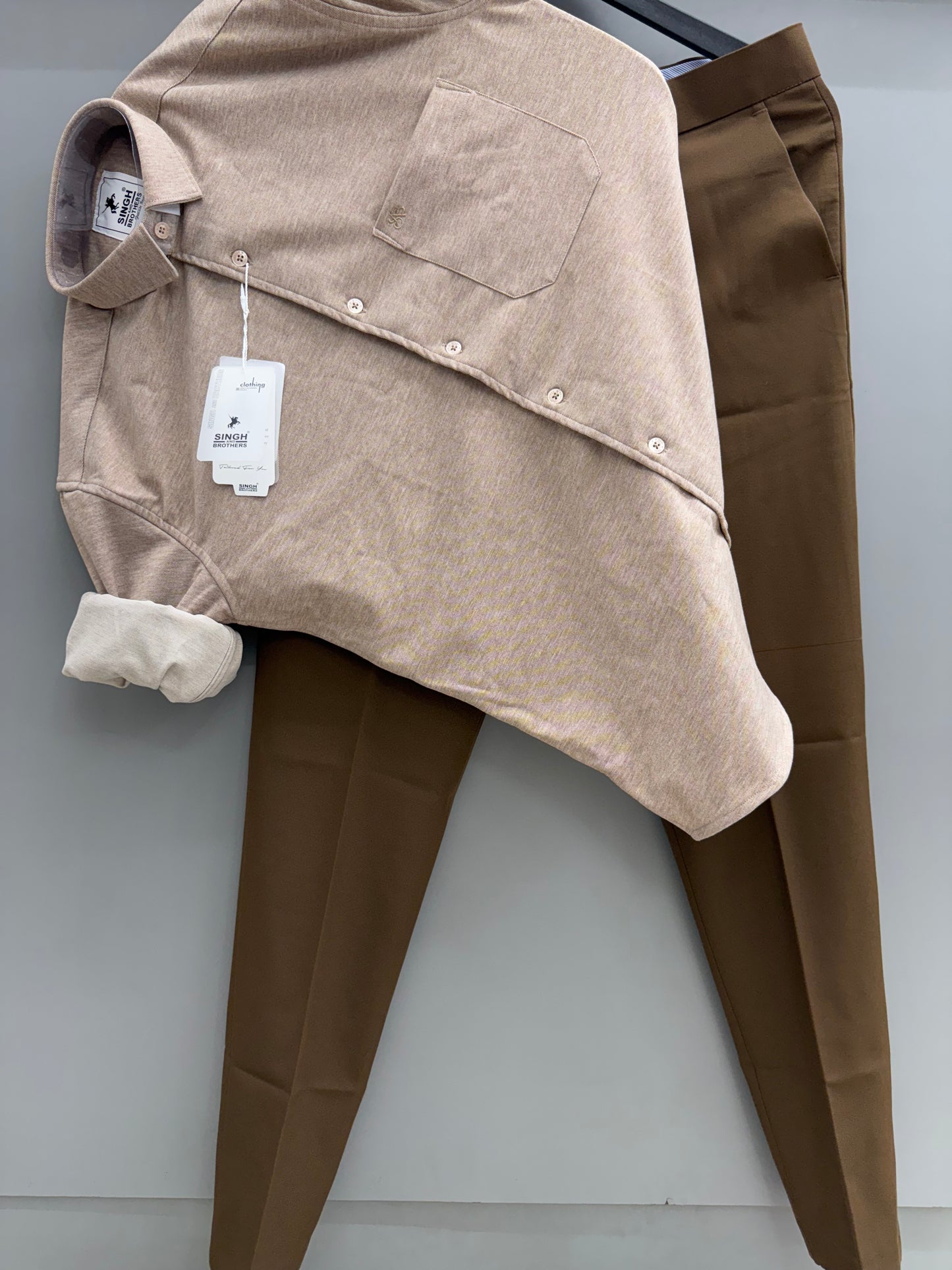 Imported Oxford Shirt With Trouser (Combo)