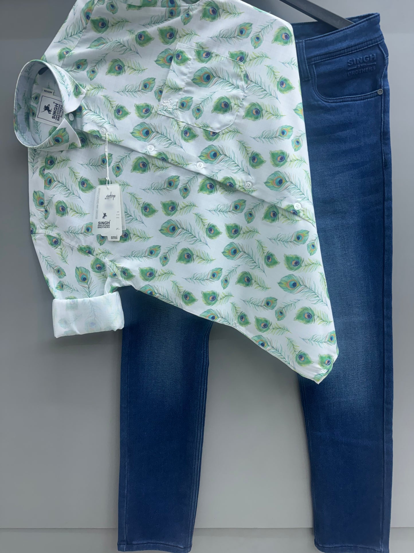 Printed Shirt with Denim jeans (Combo)