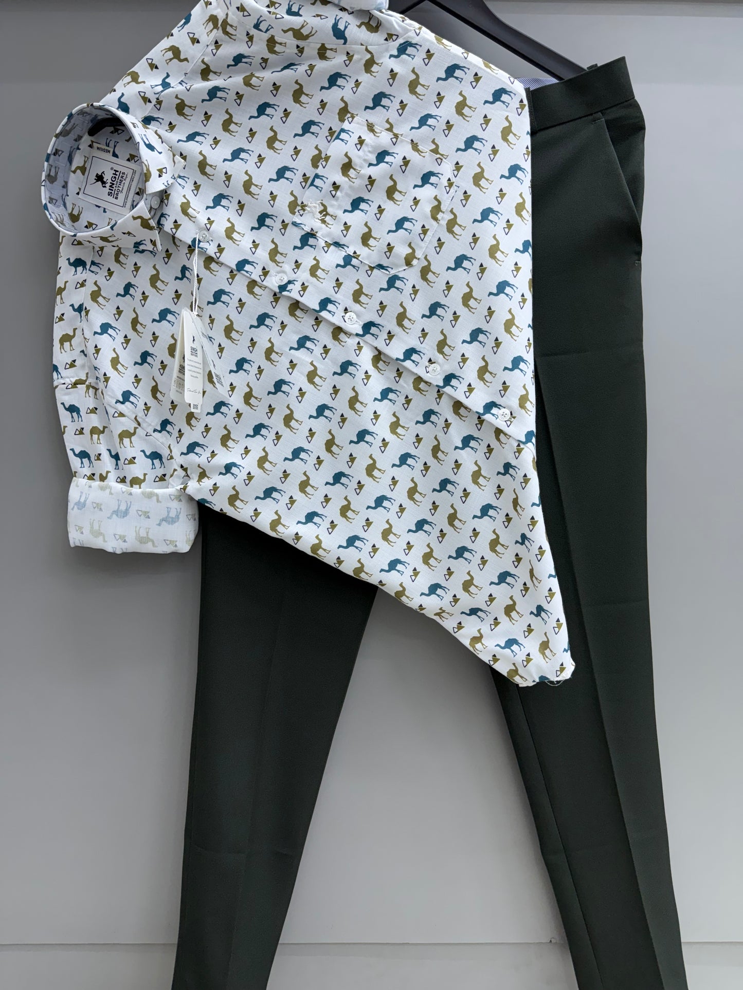 Printed Shirt with Trouser Pant (Combo)