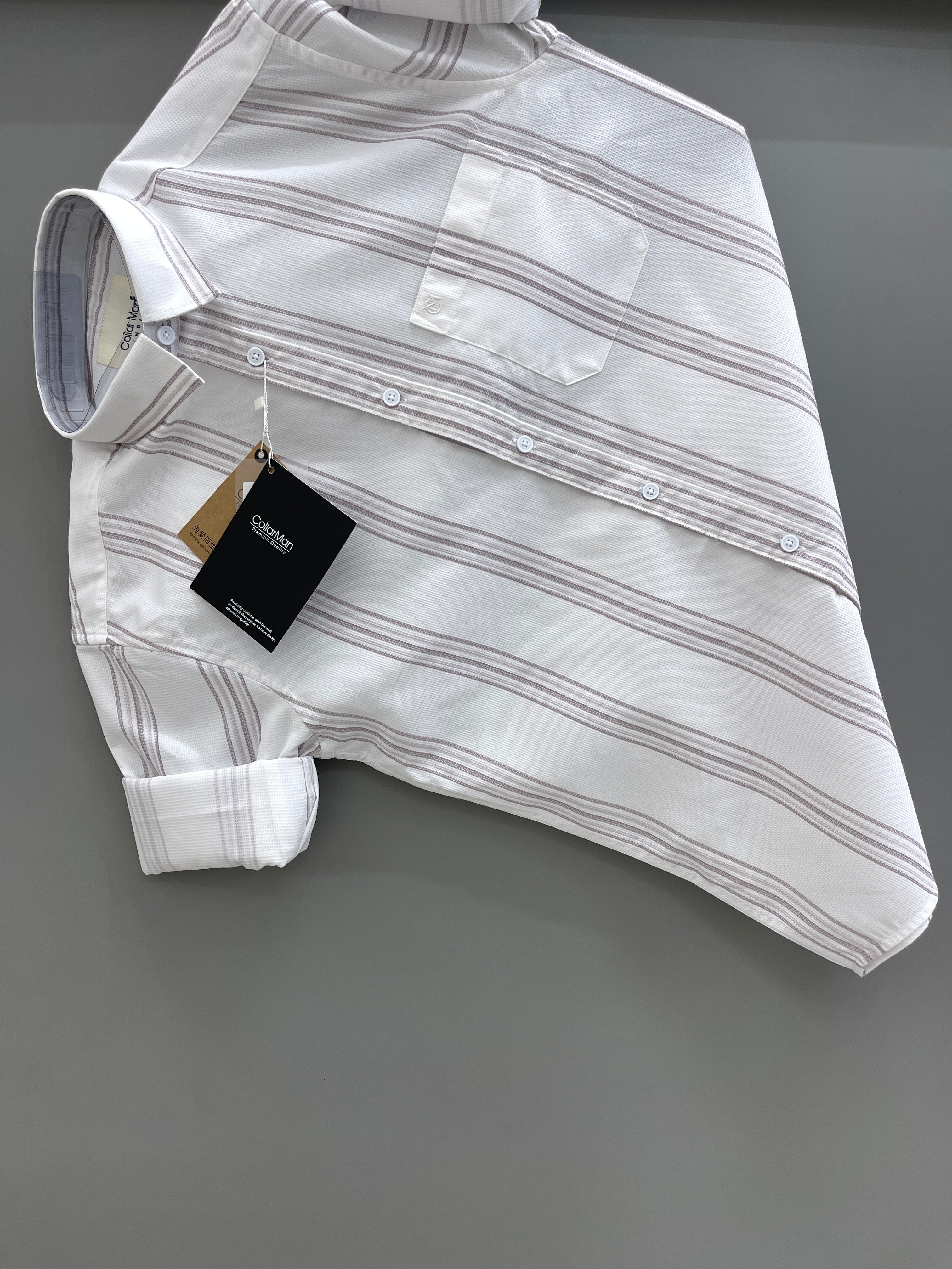 Maroon strip Shirt