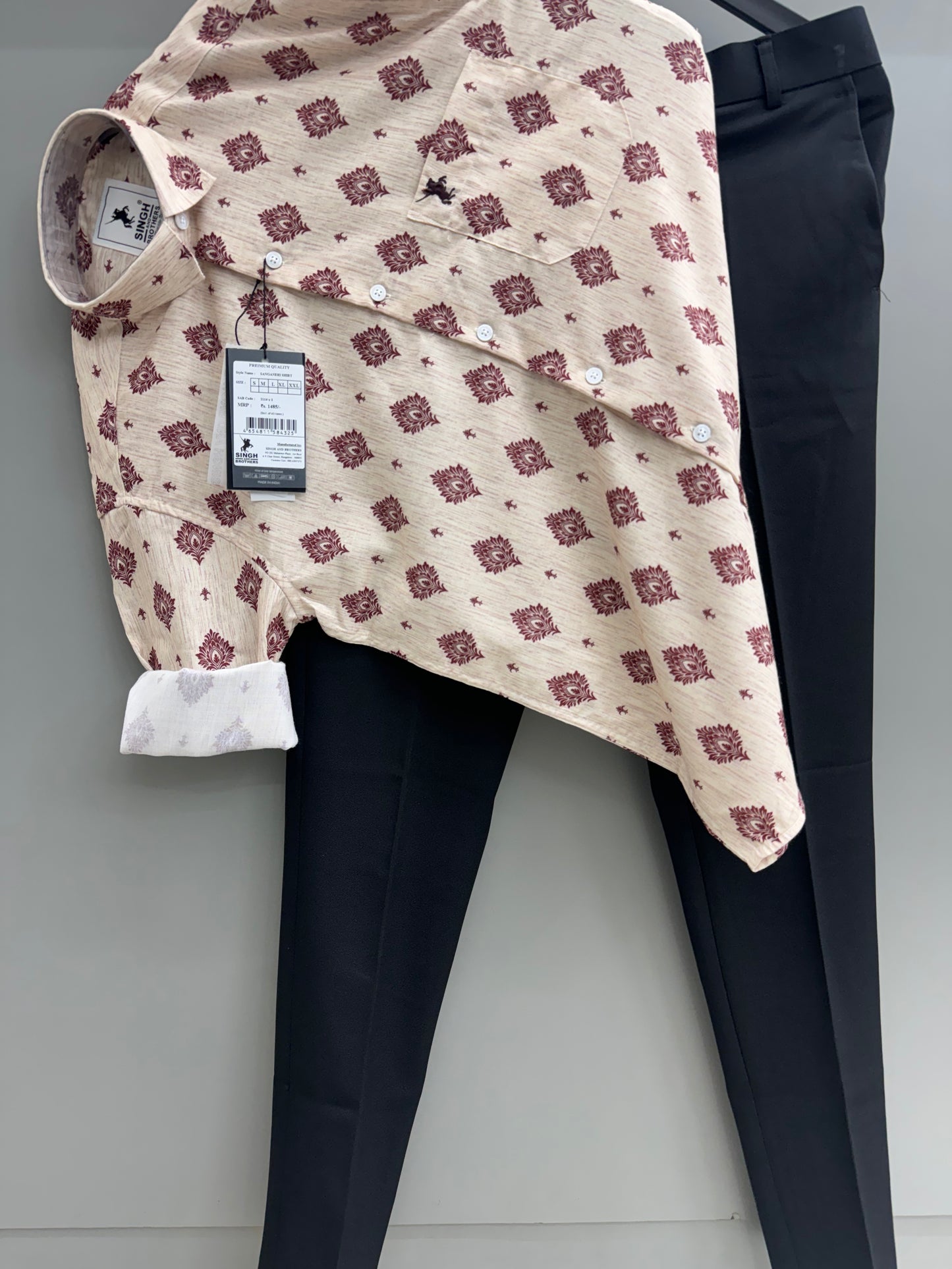 Printed Shirt with Trouser Pant (Combo)