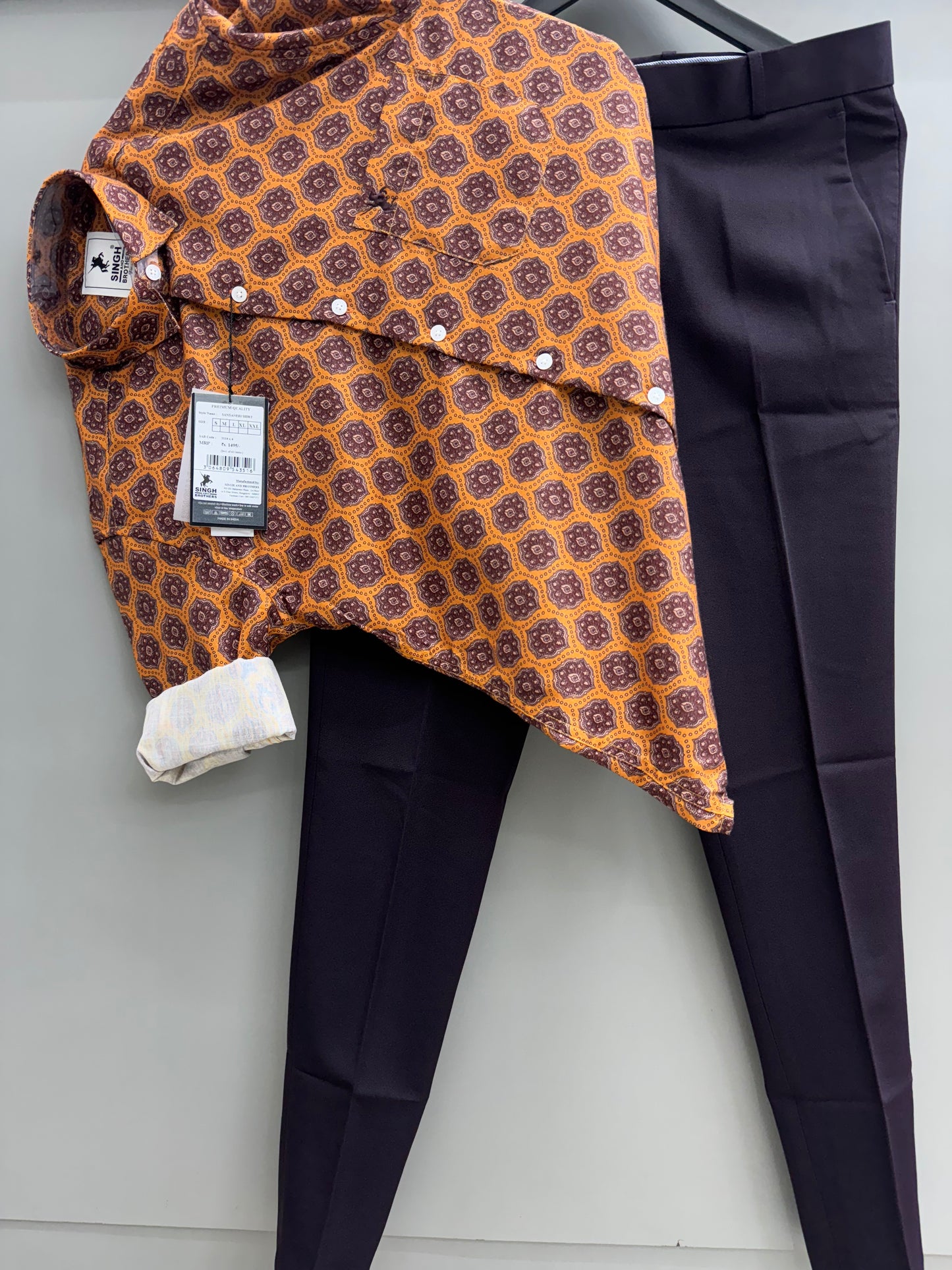 Printed Shirt with Trouser Pant (Combo)