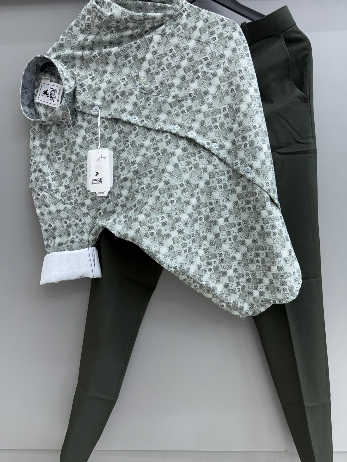 Printed Shirt with Trouser Pant (Combo)