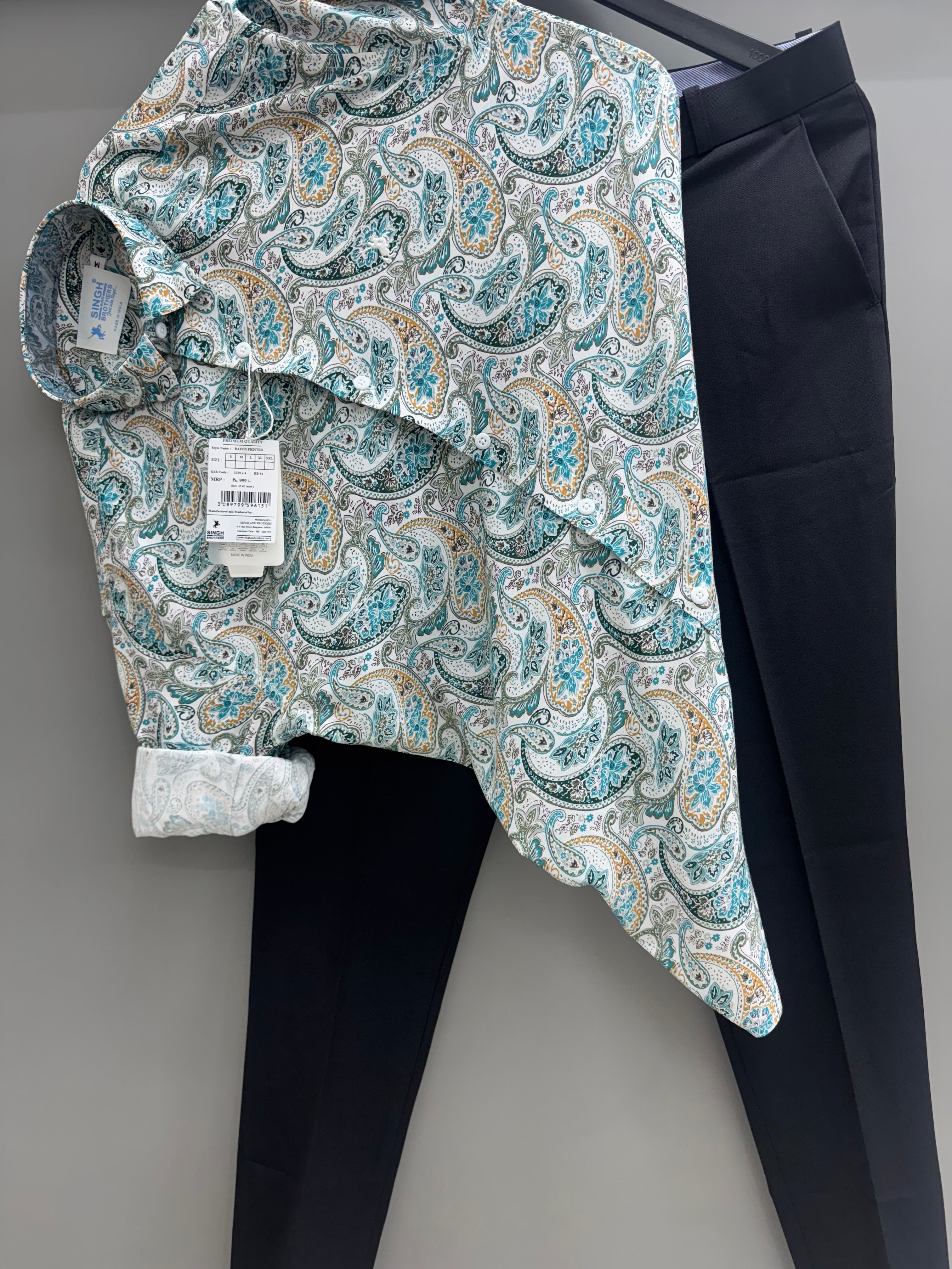 Printed shirt with Pant
