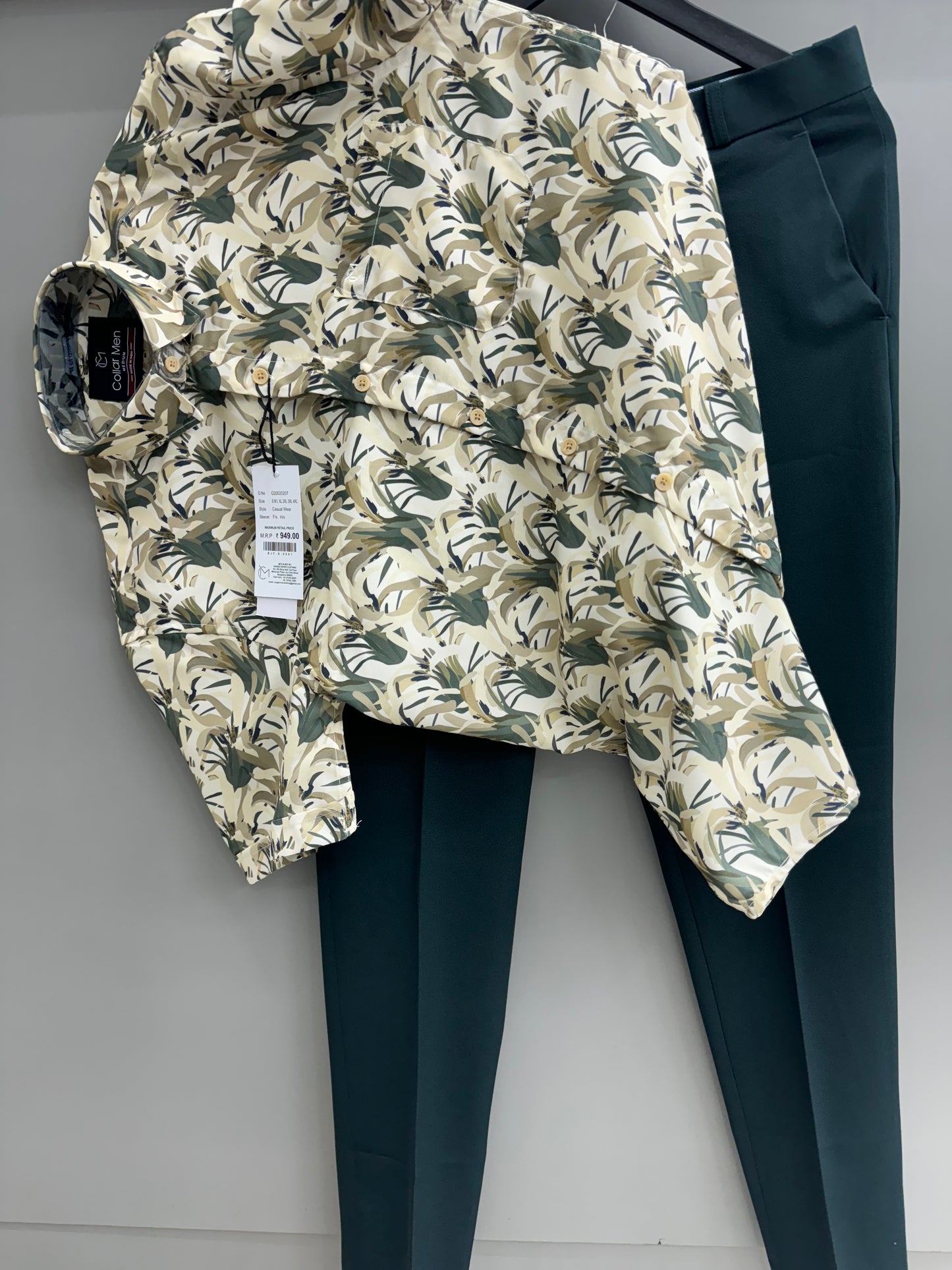 Half sleeve Printed Shirt with Trouser Pant (Combo)