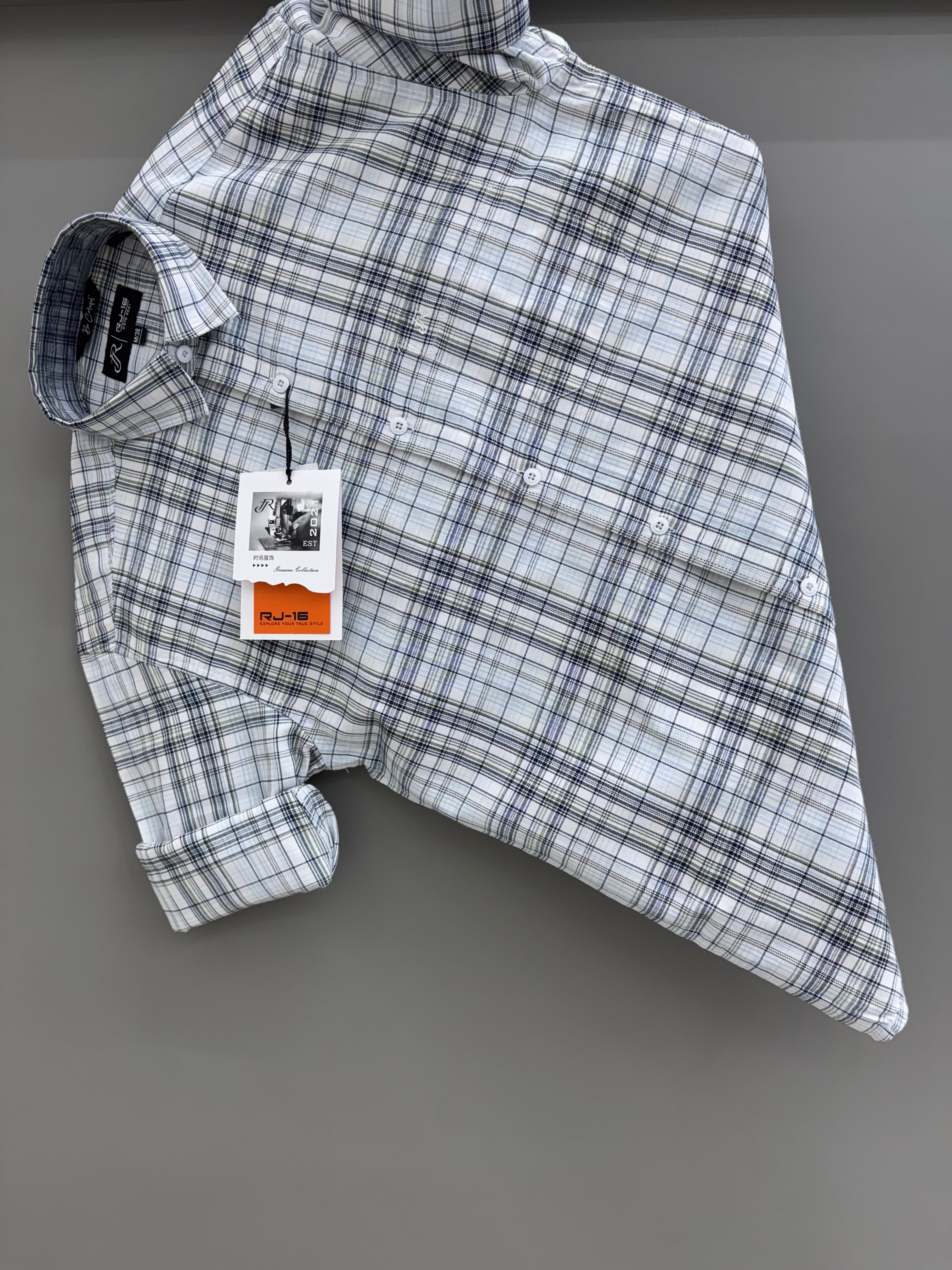 White check shirt