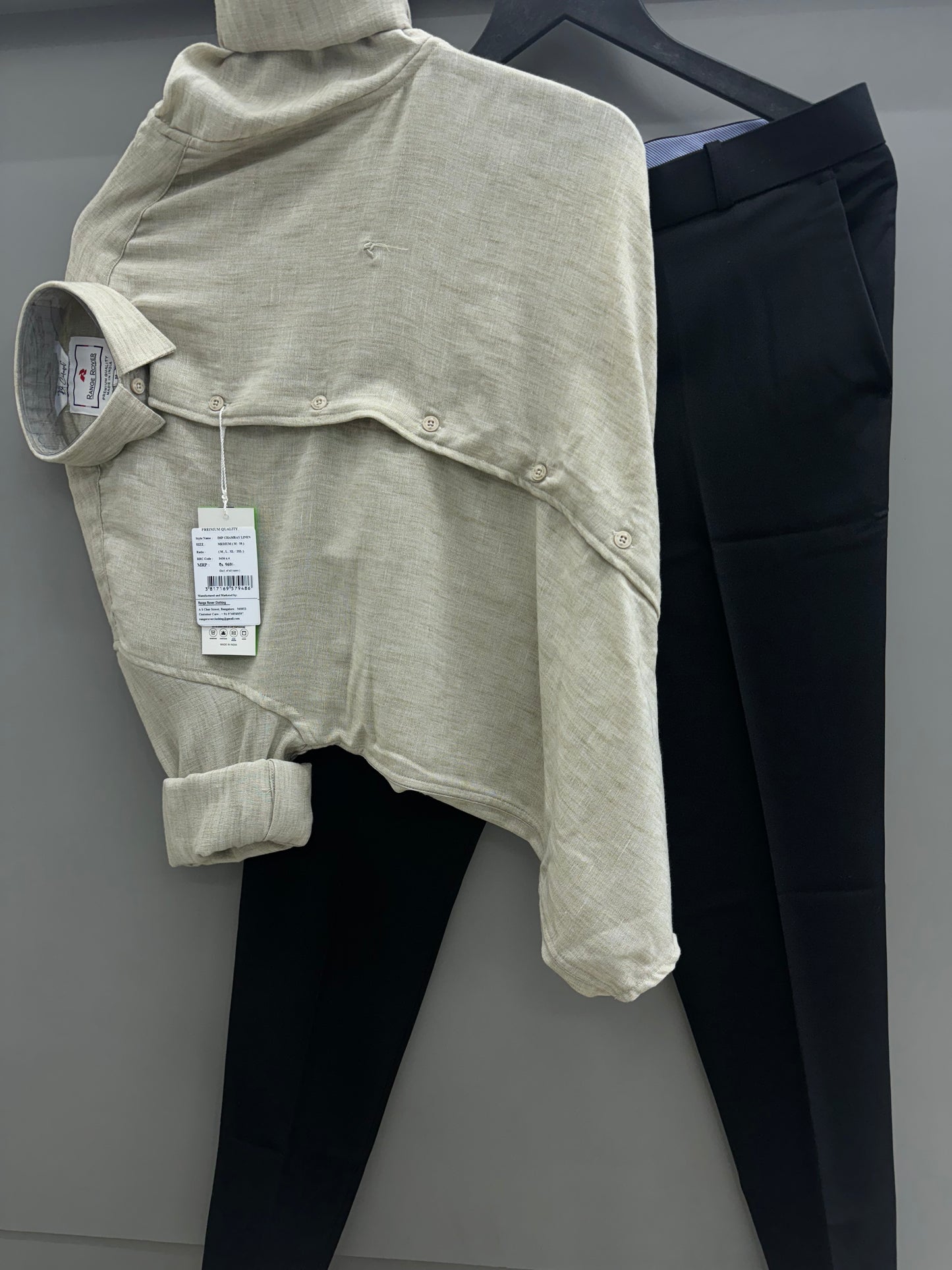 linen Shirt With Trouser (Combo)