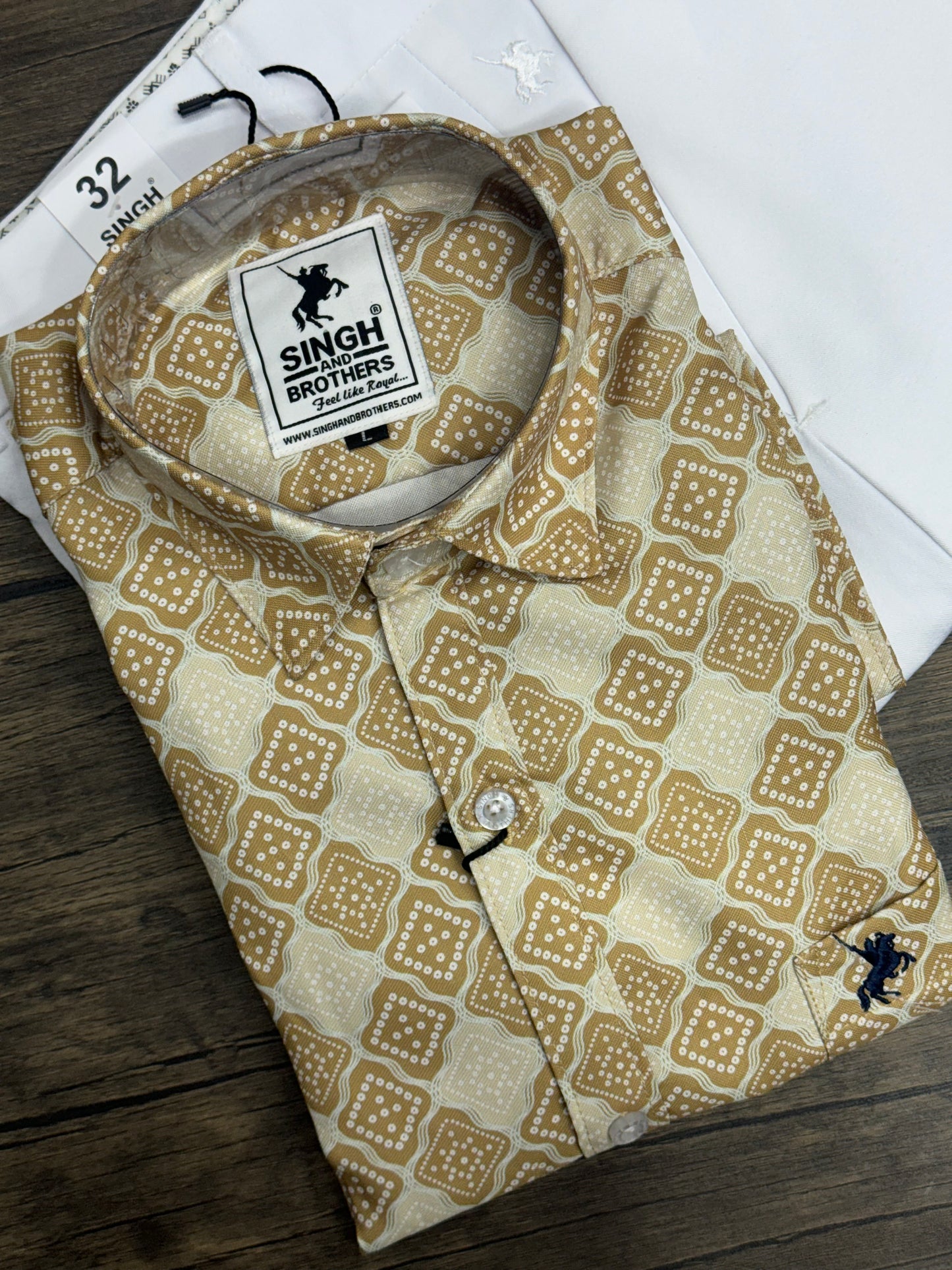Printed Shirt with Trouser Pant (Combo)
