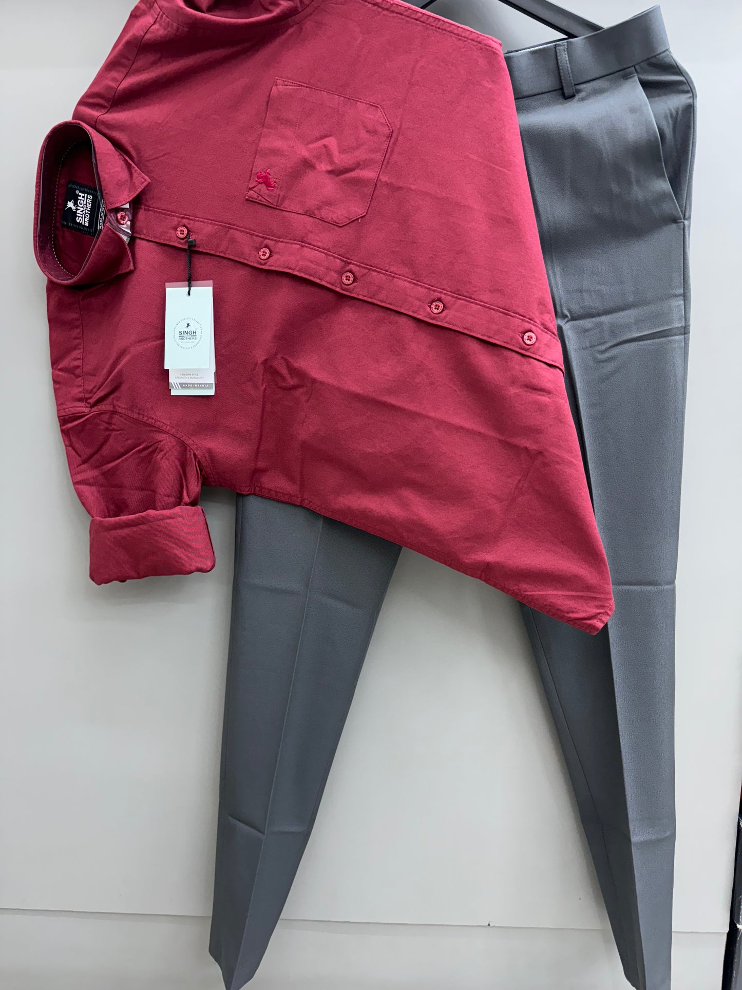 Oxford Shirt With Trouser (Combo)