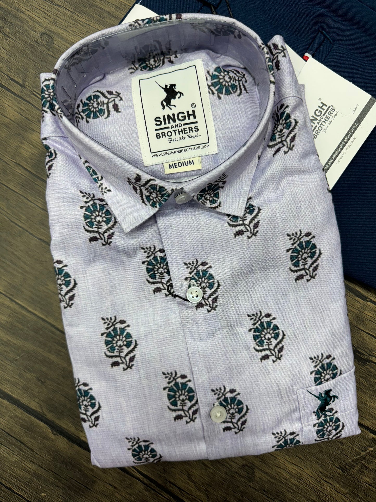 Printed Shirt with Trouser Pant (Combo)