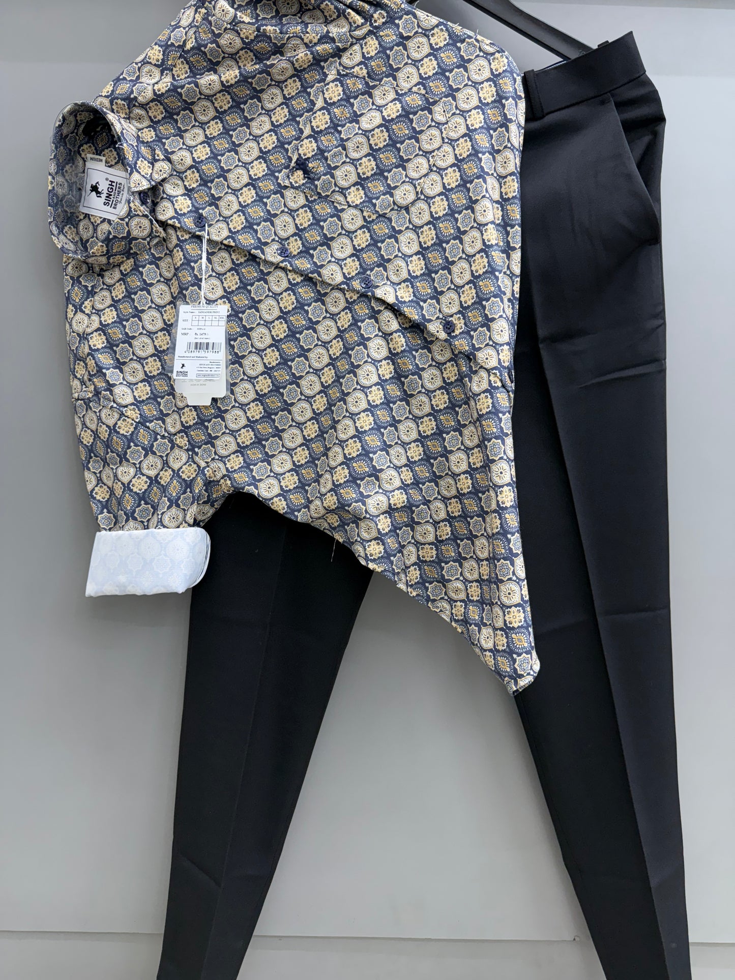 Printed Shirt with Trouser Pant (Combo)