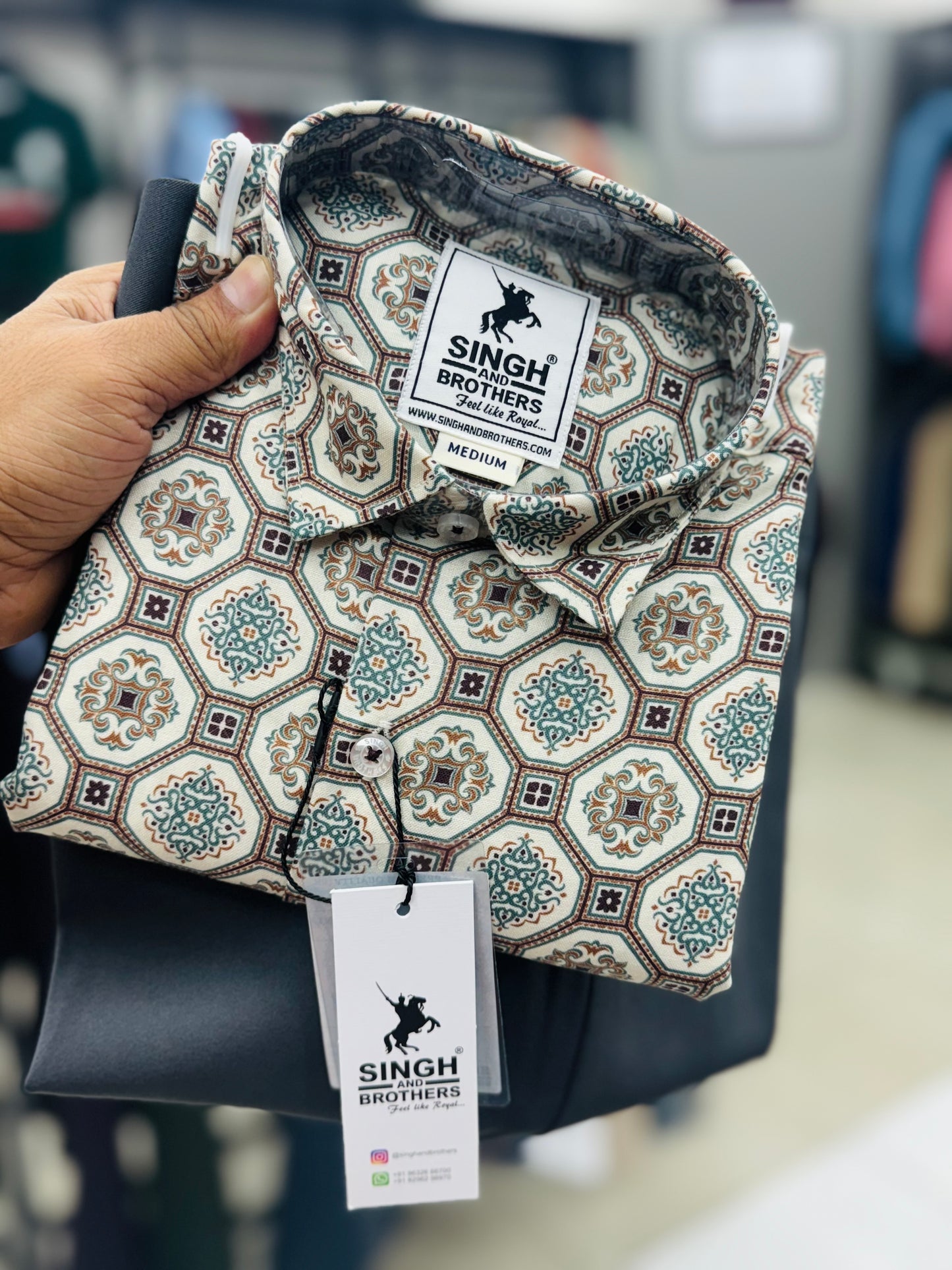 Printed Shirt with Trouser Pant (Combo)