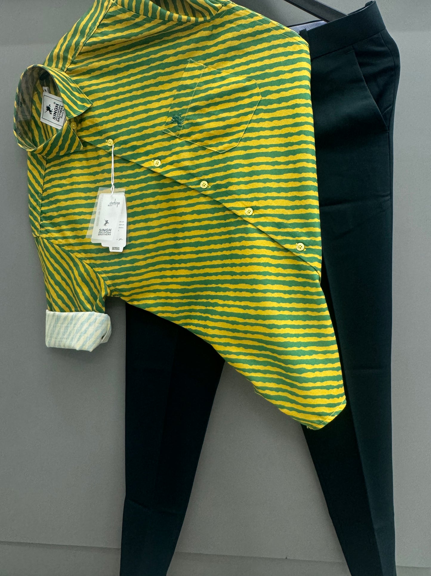 Printed Shirt with Trouser Pant (Combo)