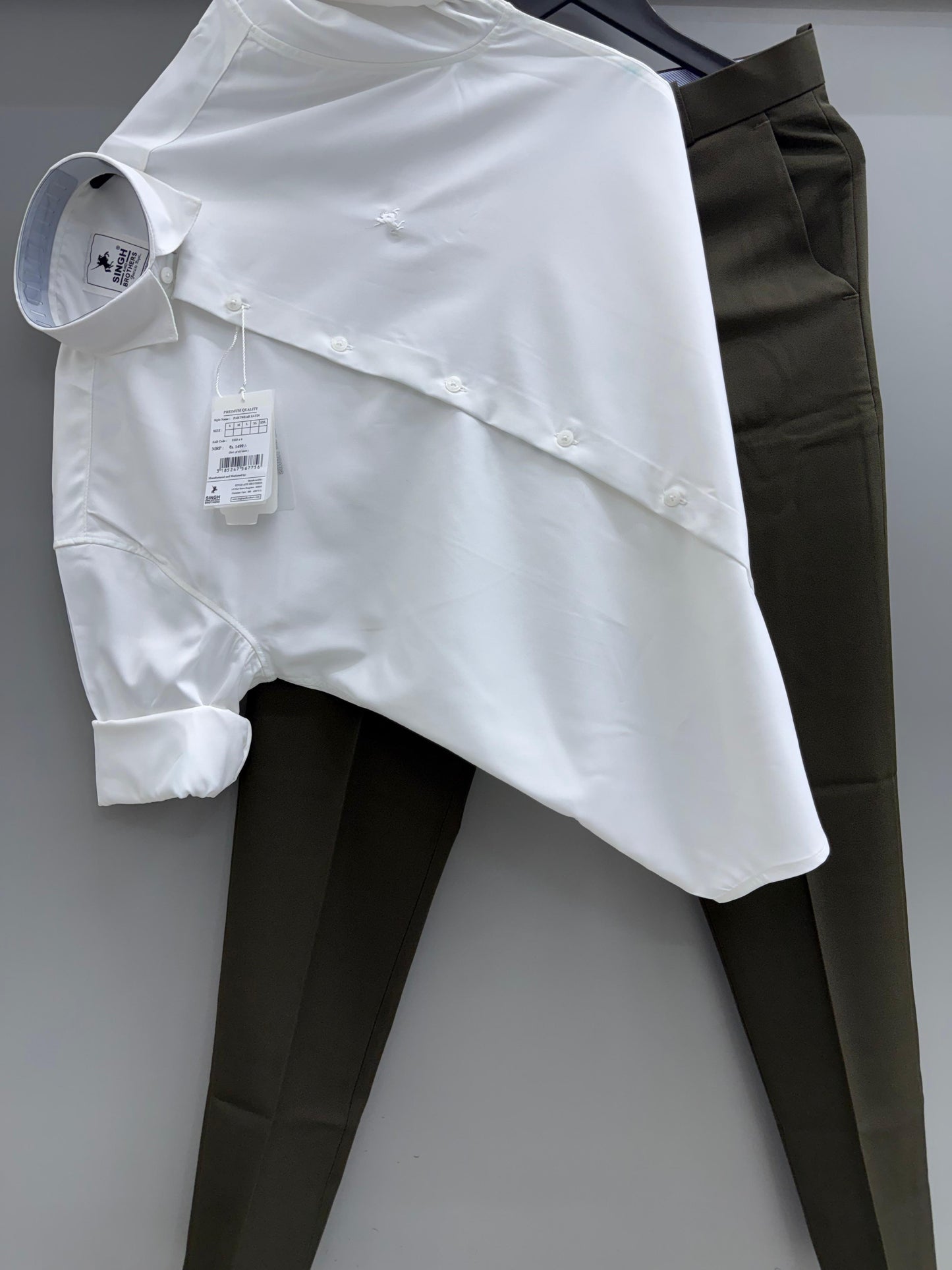 Partywear Shirt With Trouser (Combo)