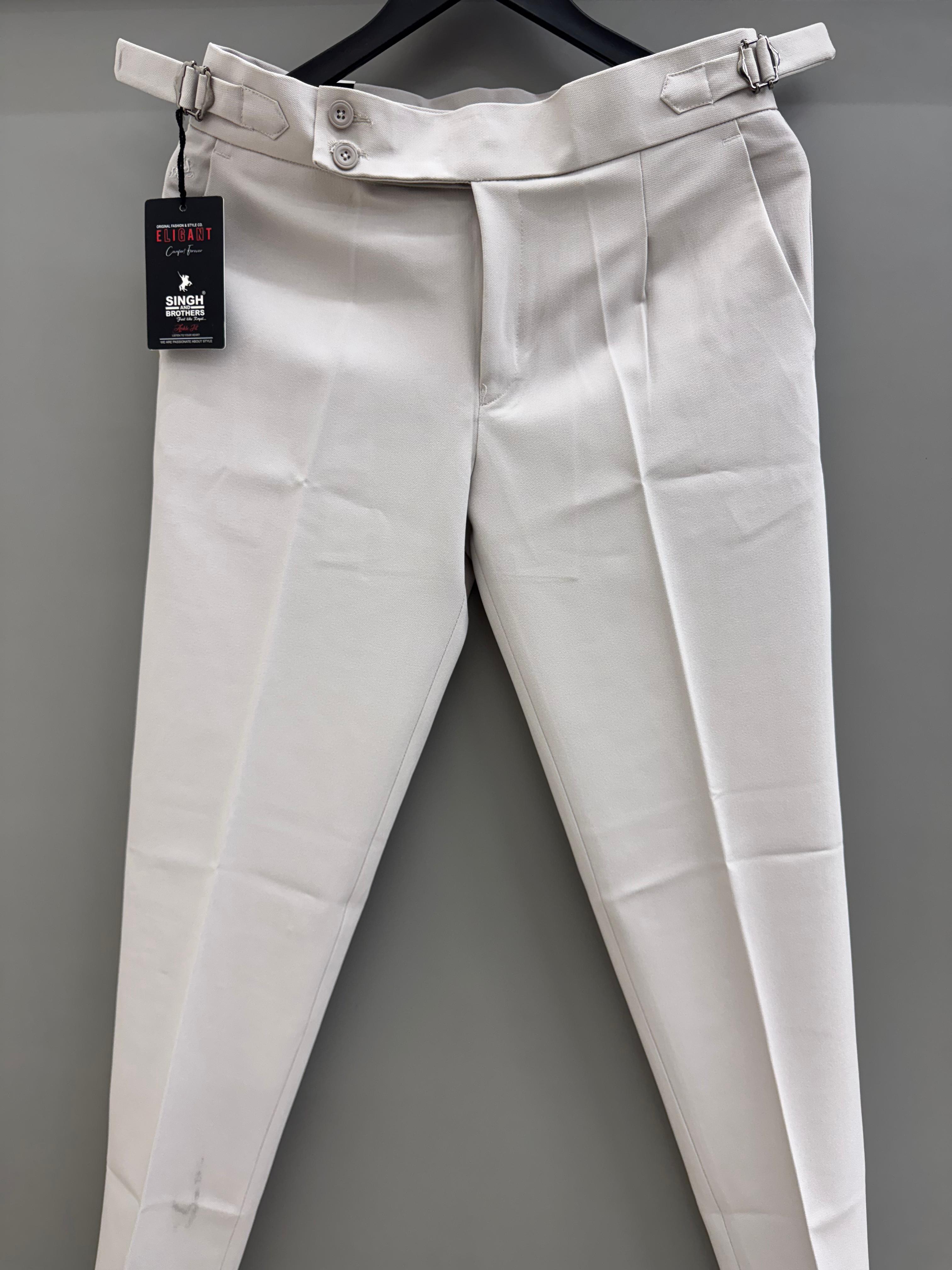 Gurkha Pant ( light grey p )