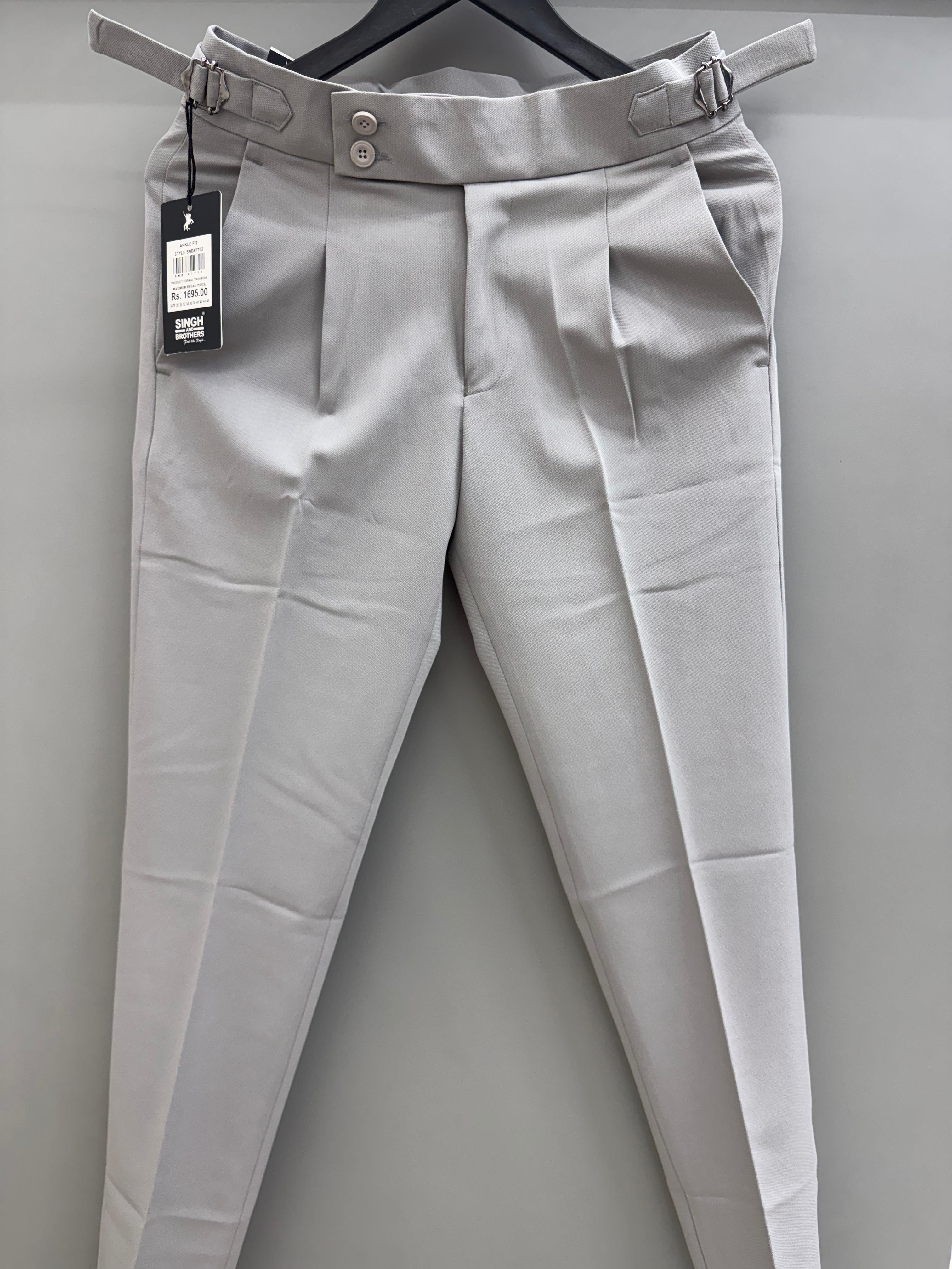 Gurkha Pant ( light grey )