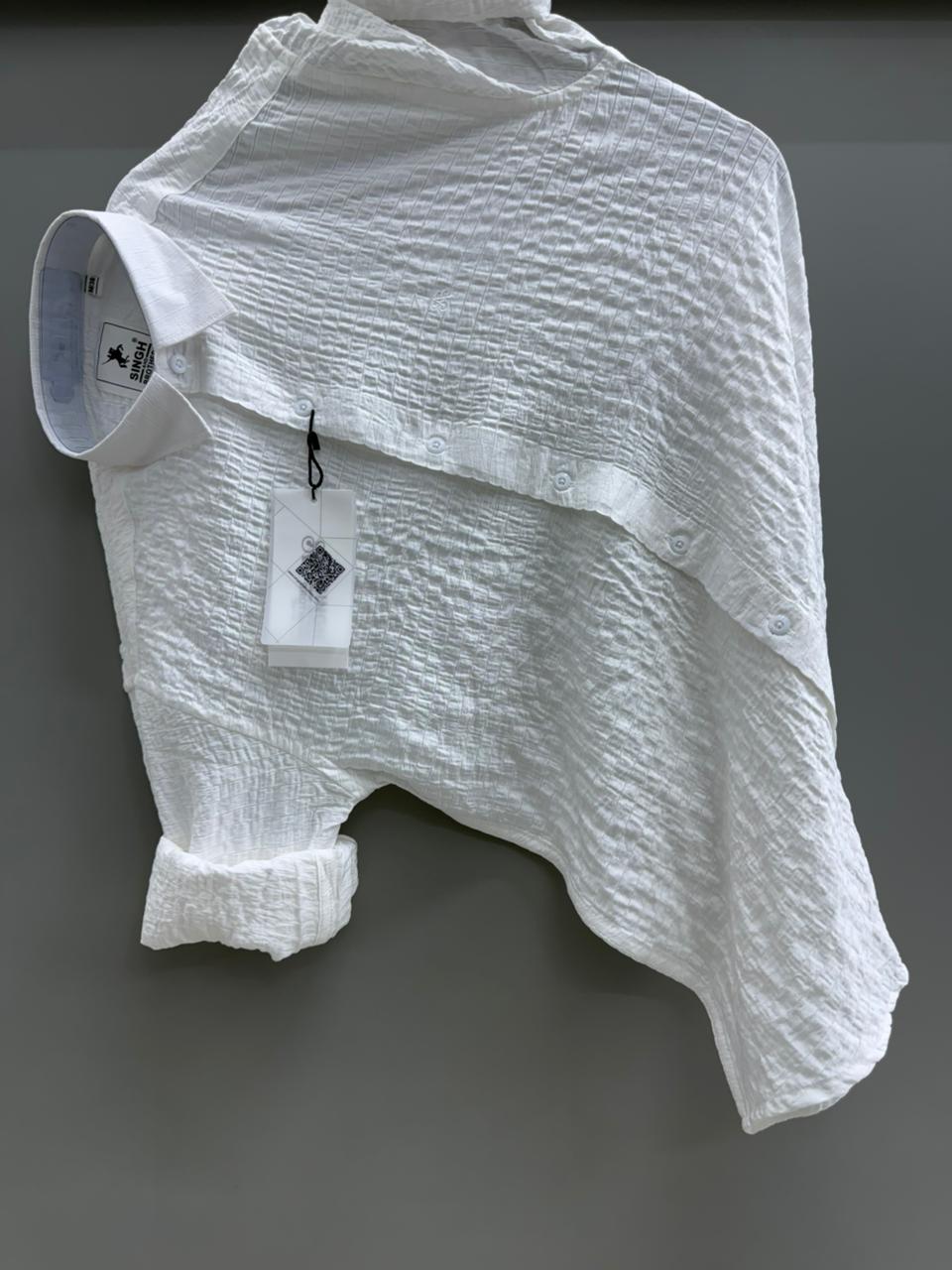 Imported jacquard white