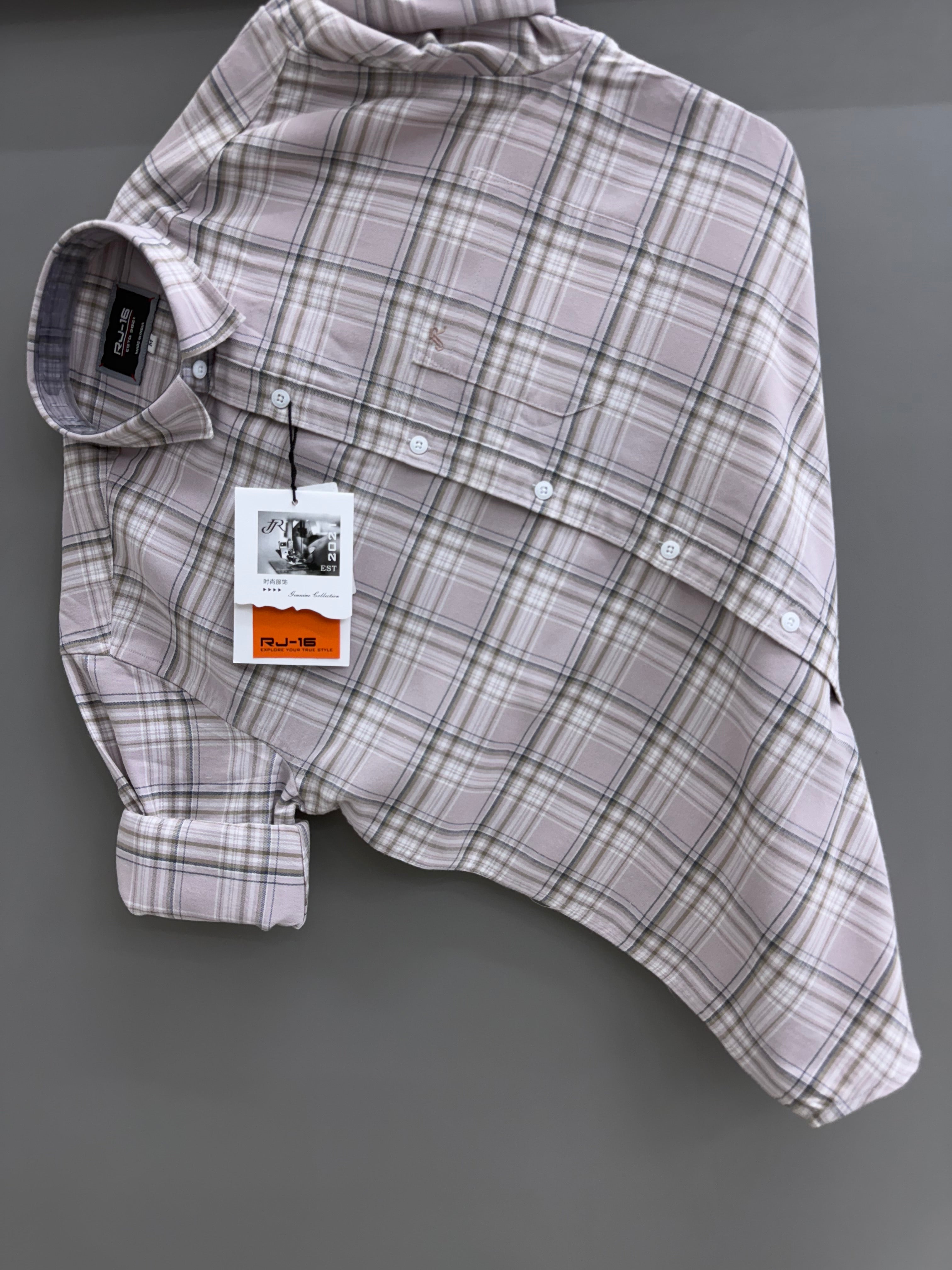Oxford Check Shirt - 13012026