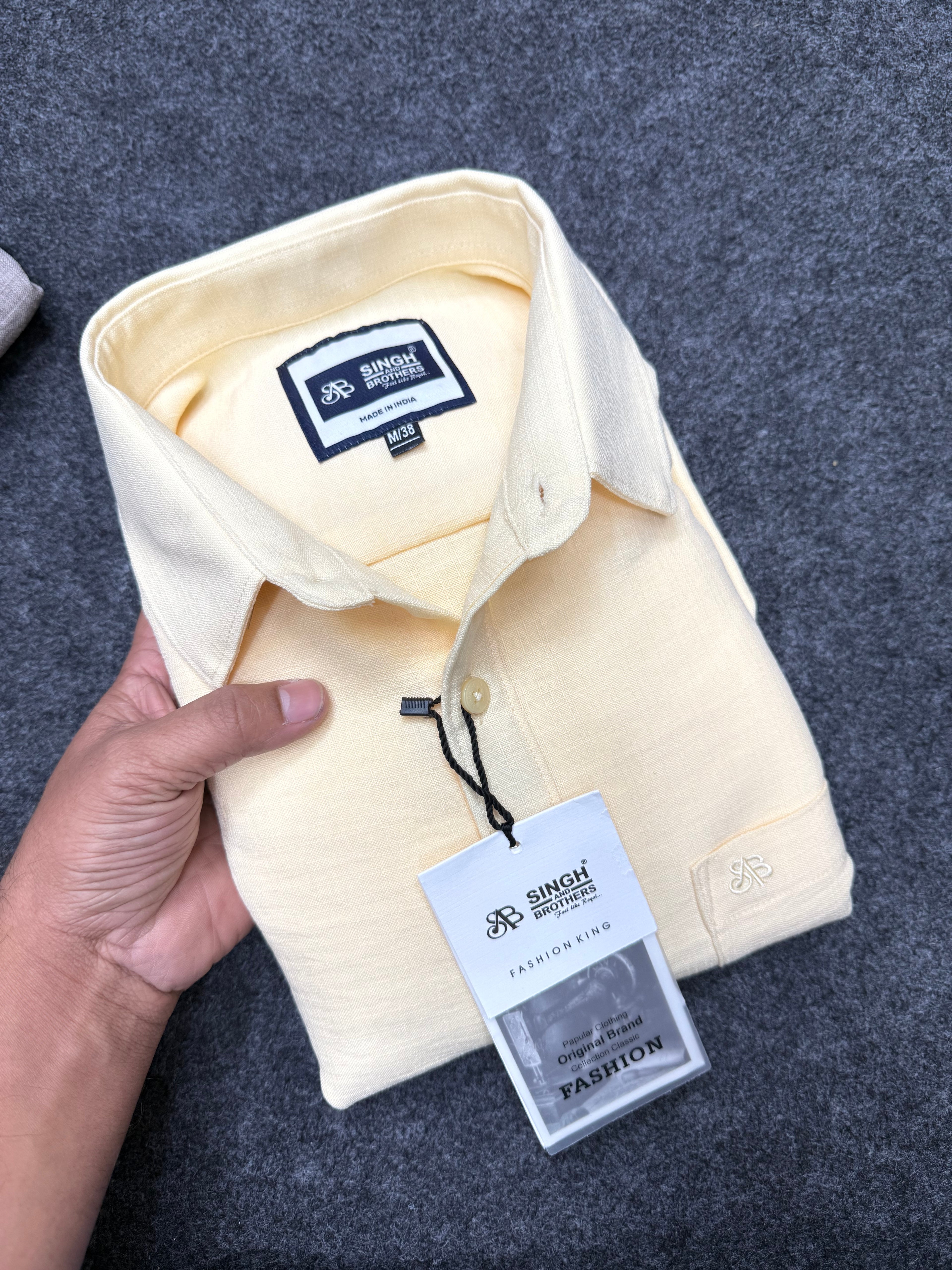 Milange linen shirt