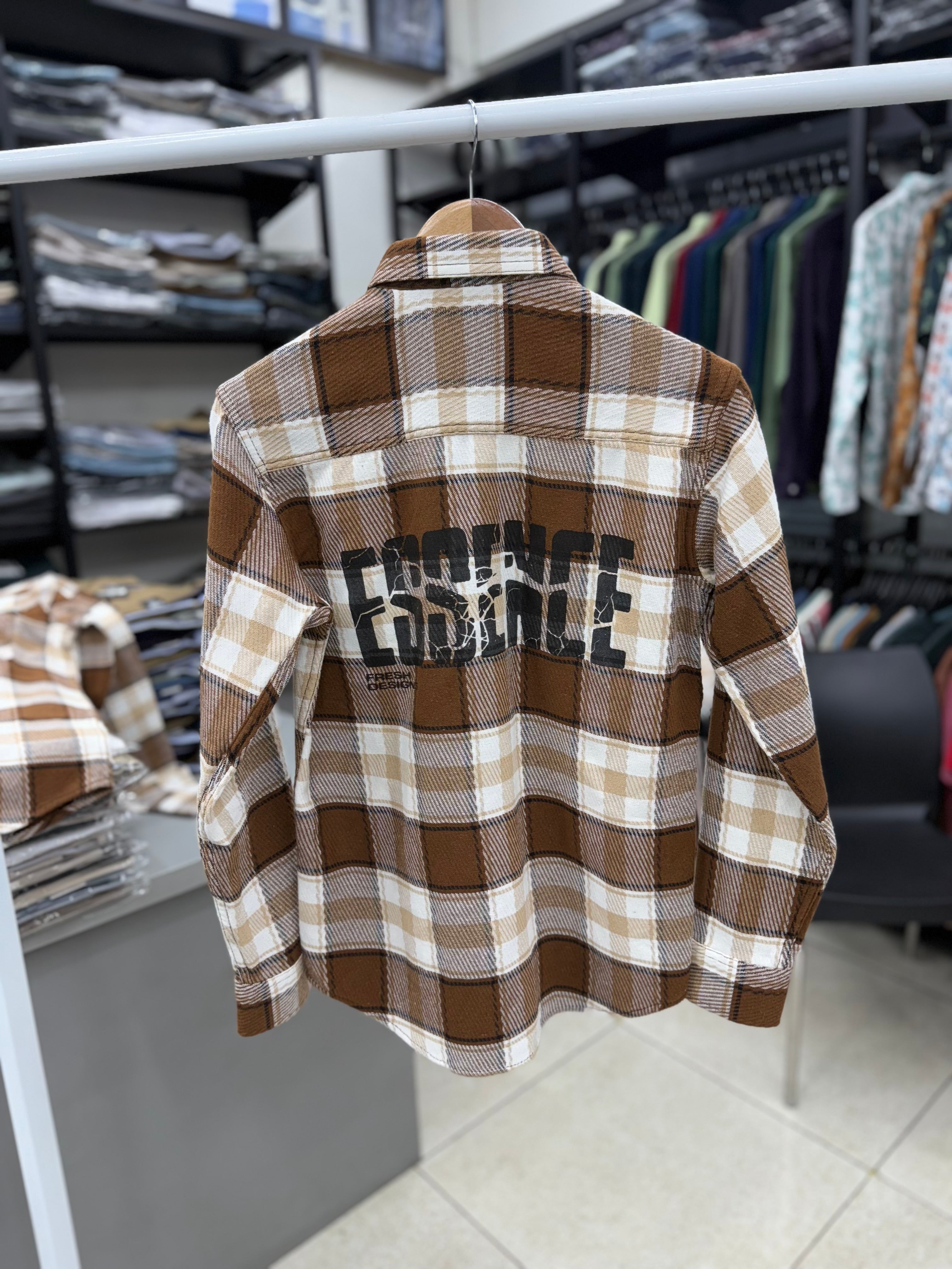 double pocket Check Shirt - 09012026