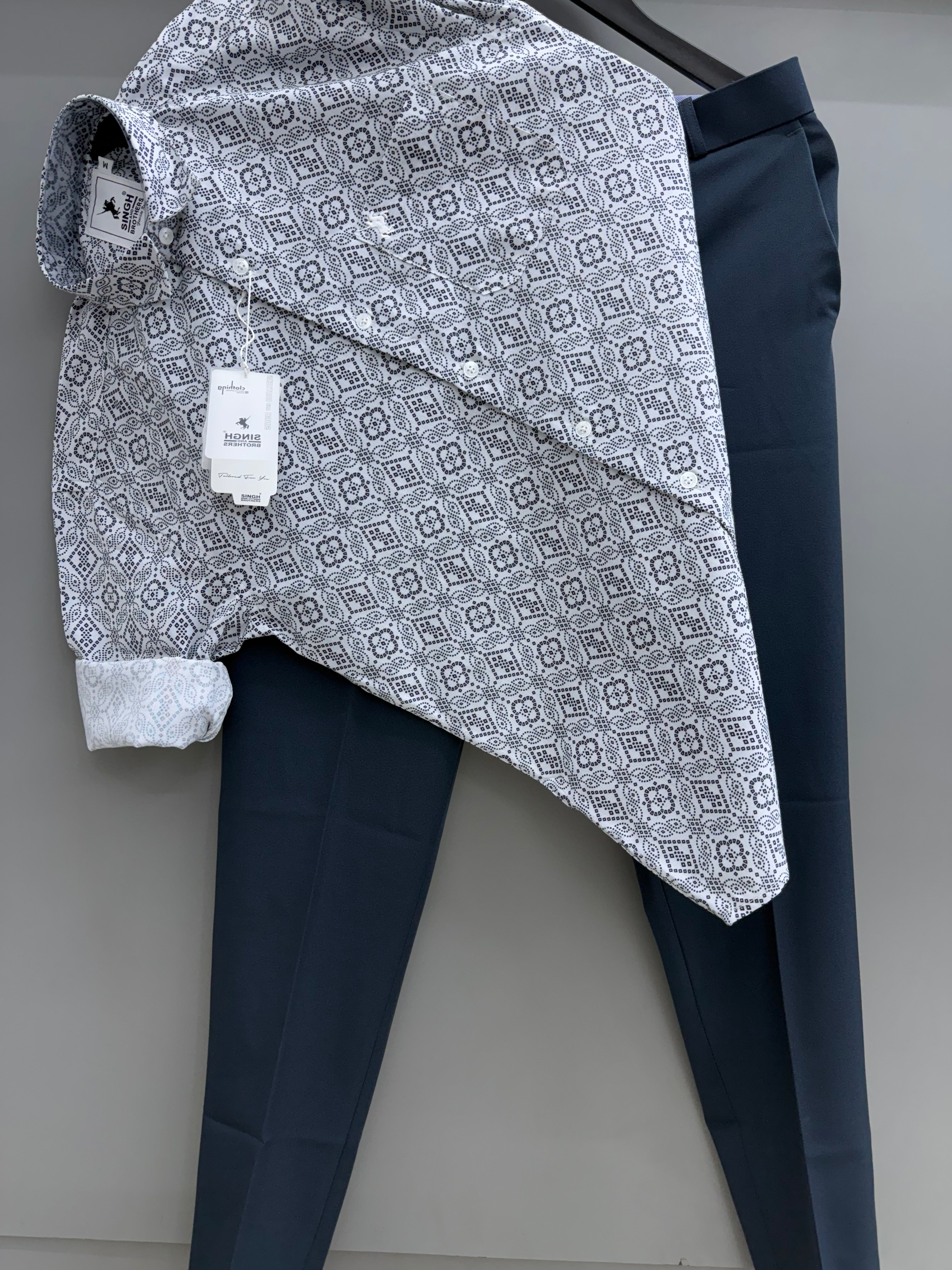 Printed shirt with Pant