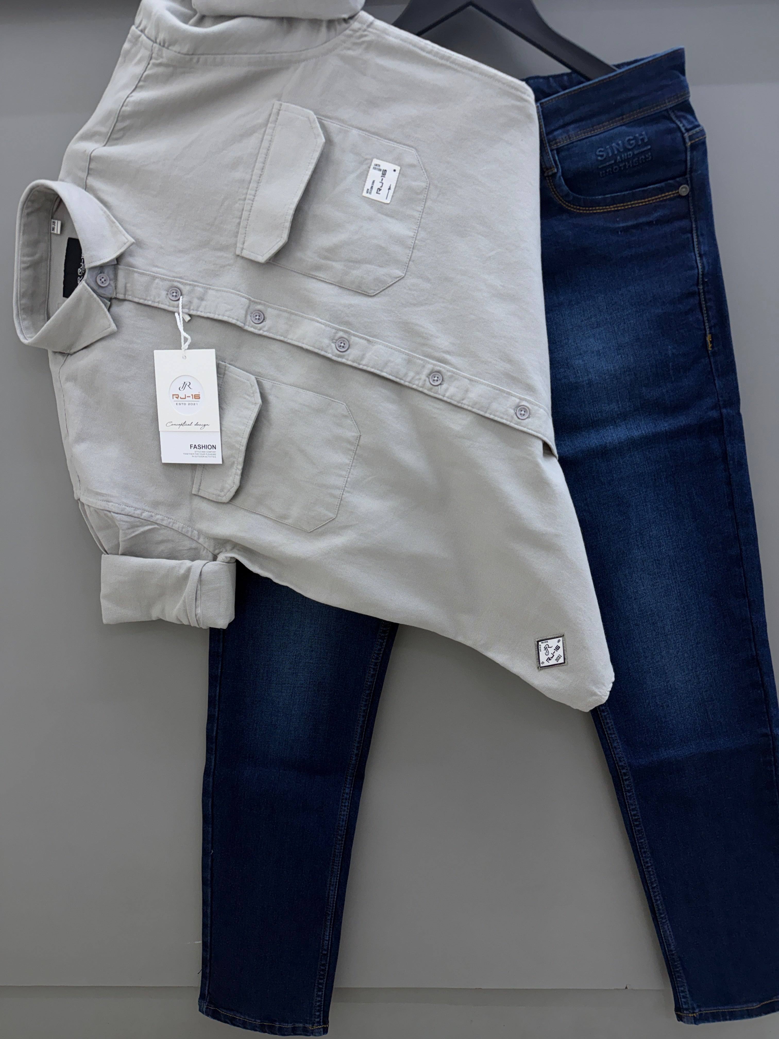 Double pocket shirt with Pant