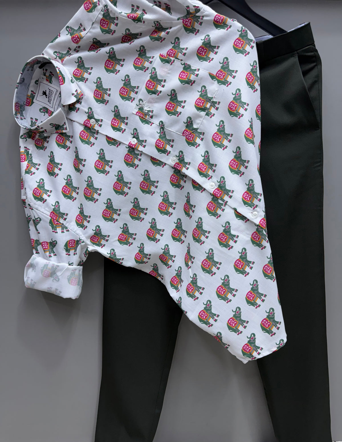 printed shirt with pant