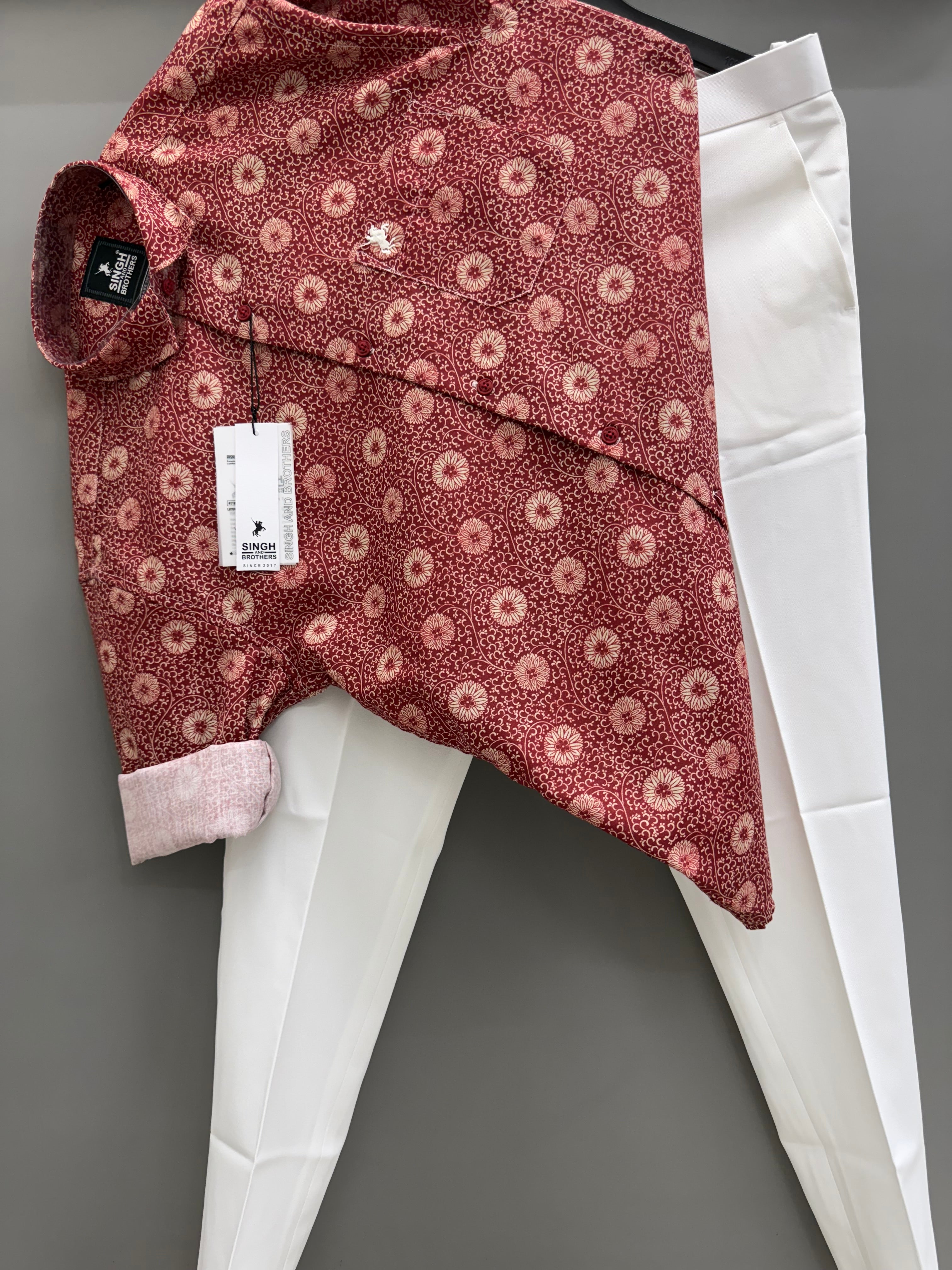 Printed shirt with Pant