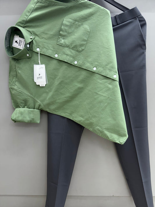 Oxford Shirt With Trouser (Combo)