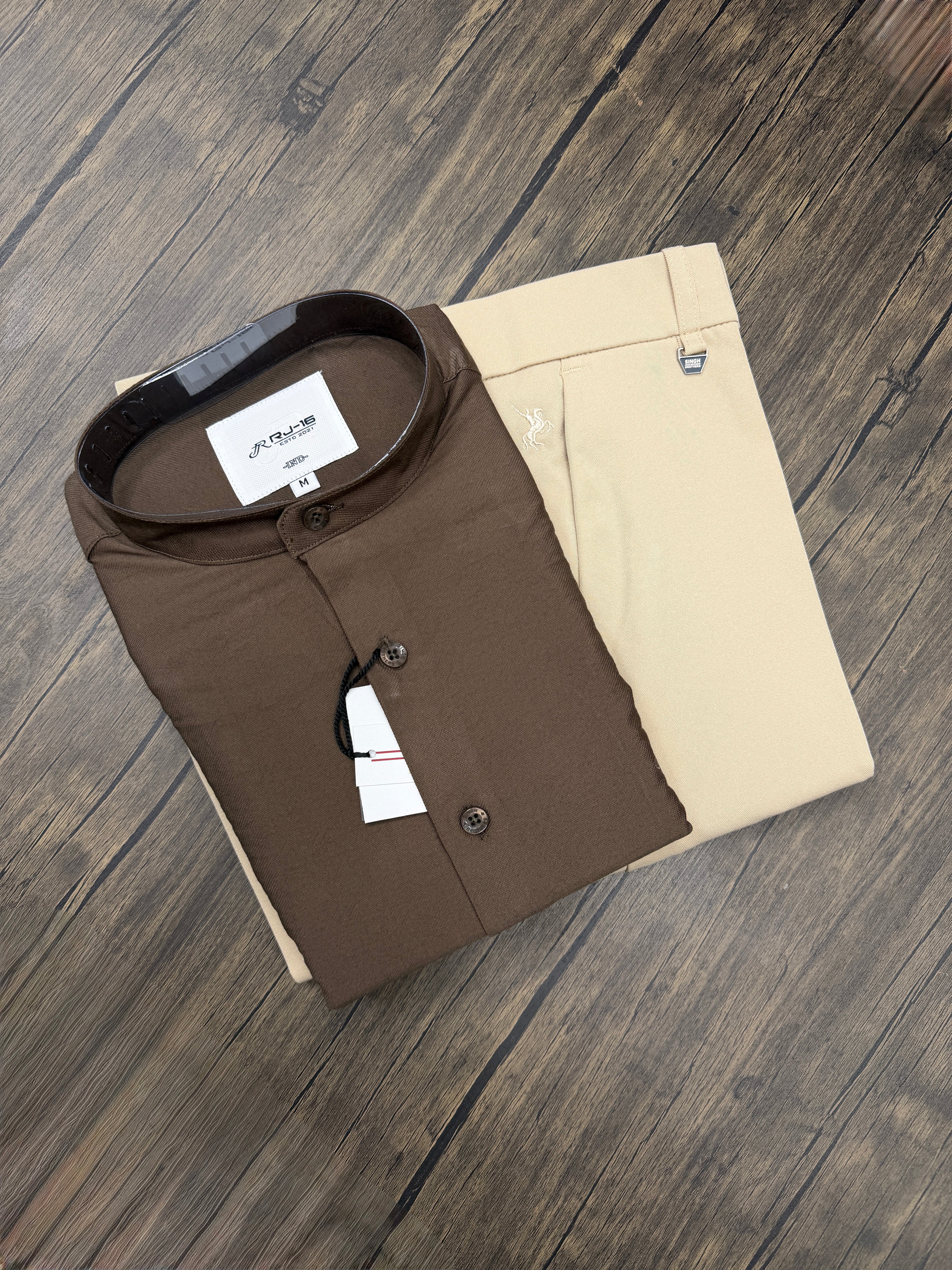 Chinese color shirt With Formal Pant