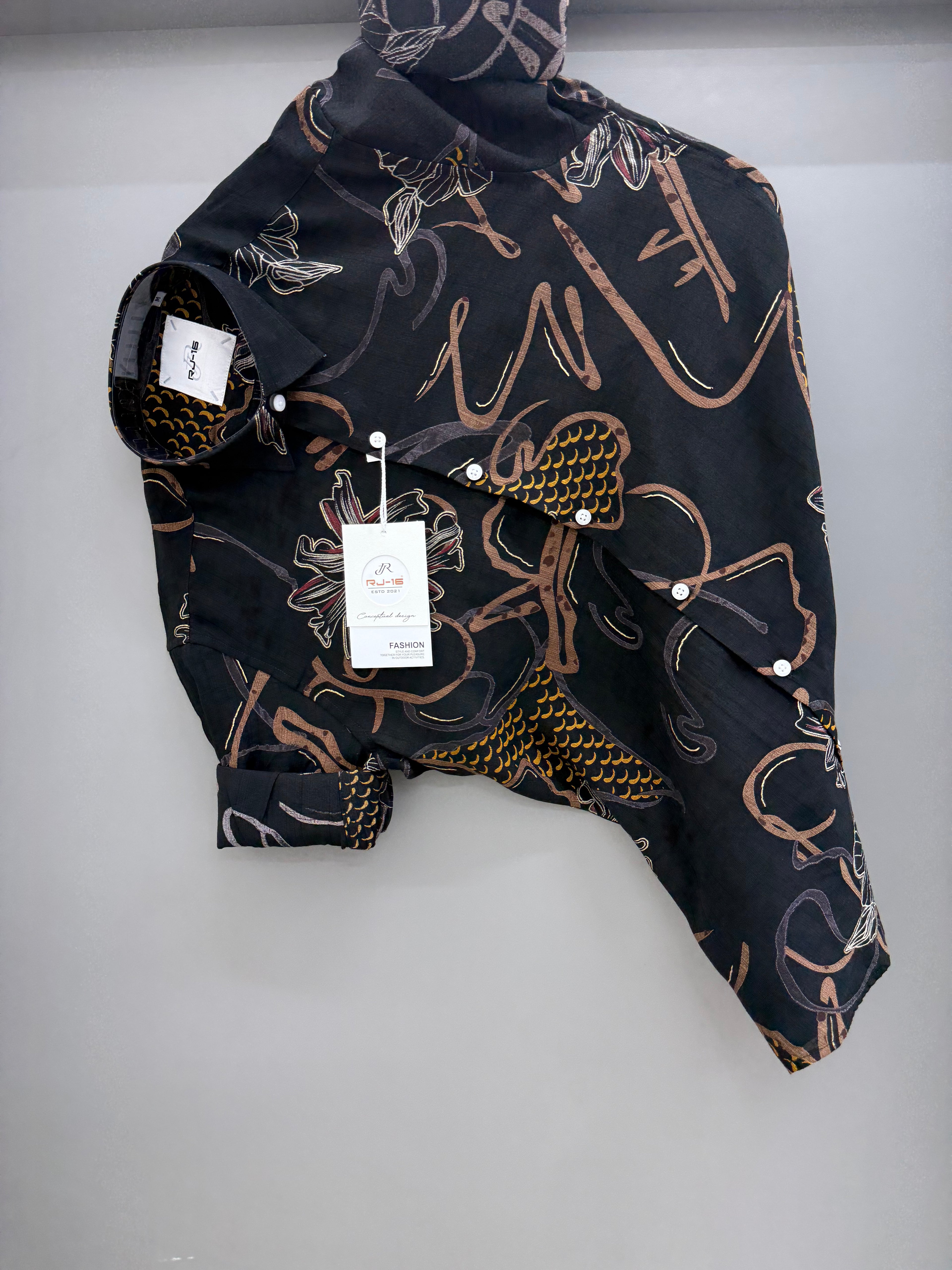 Linen printed shirt ( Summer Special)