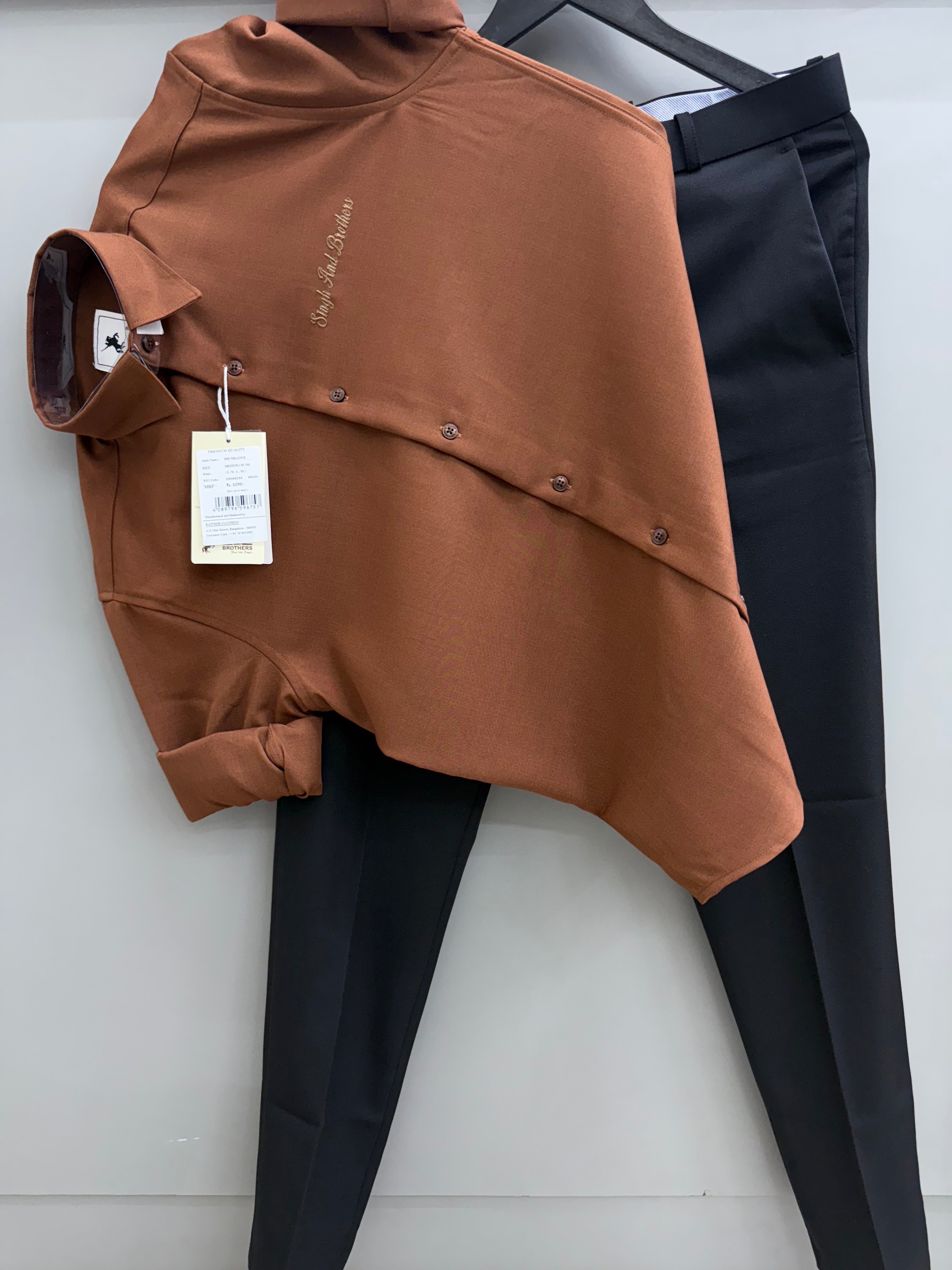 Imp milance Shirt With Formal Pant