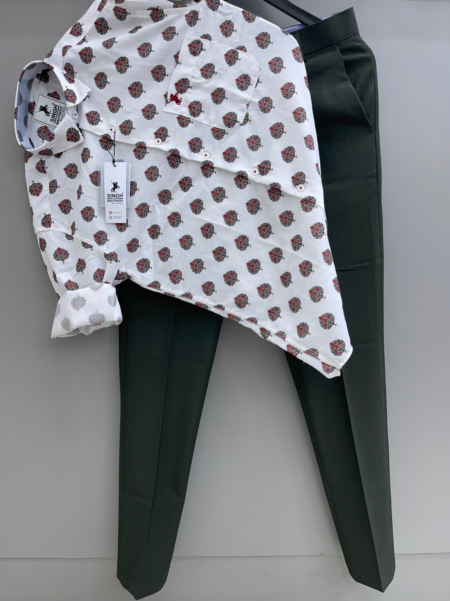 Printed Shirt with Trouser Pant (Combo)