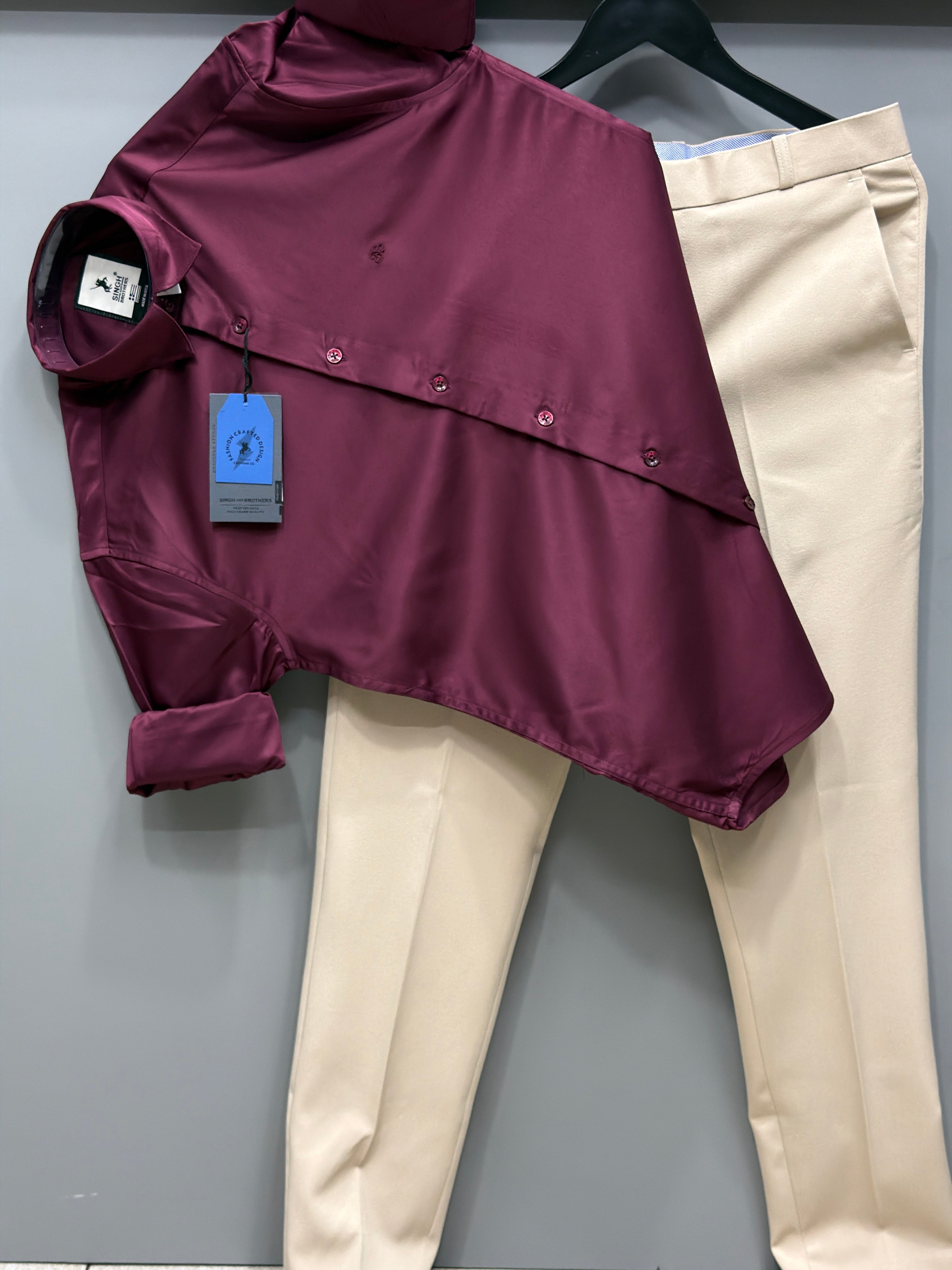 Partywear shirt With Formal Pant