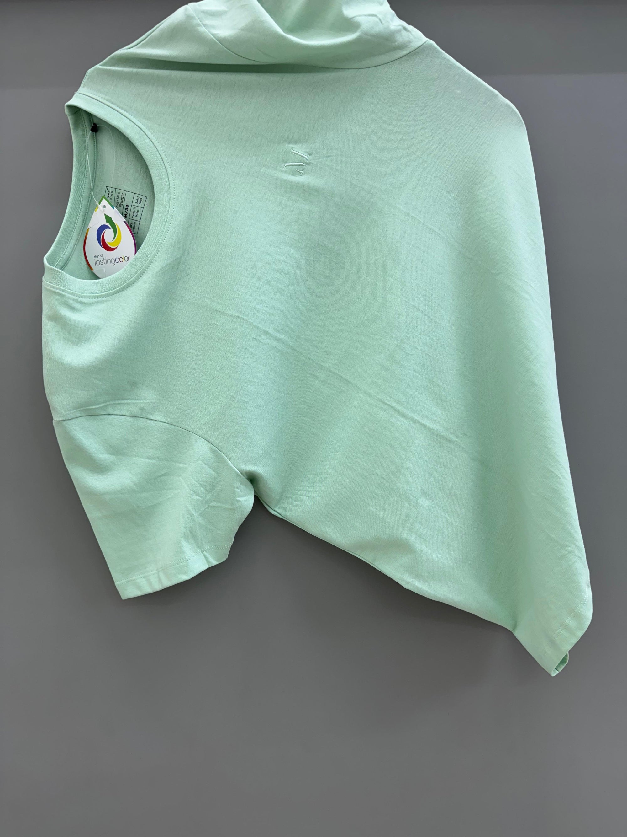Round Neck Mint green T-shirts