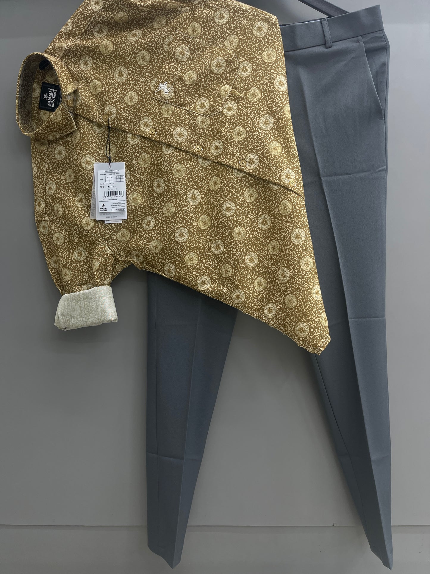 Printed Shirt with Trouser Pant (Combo)