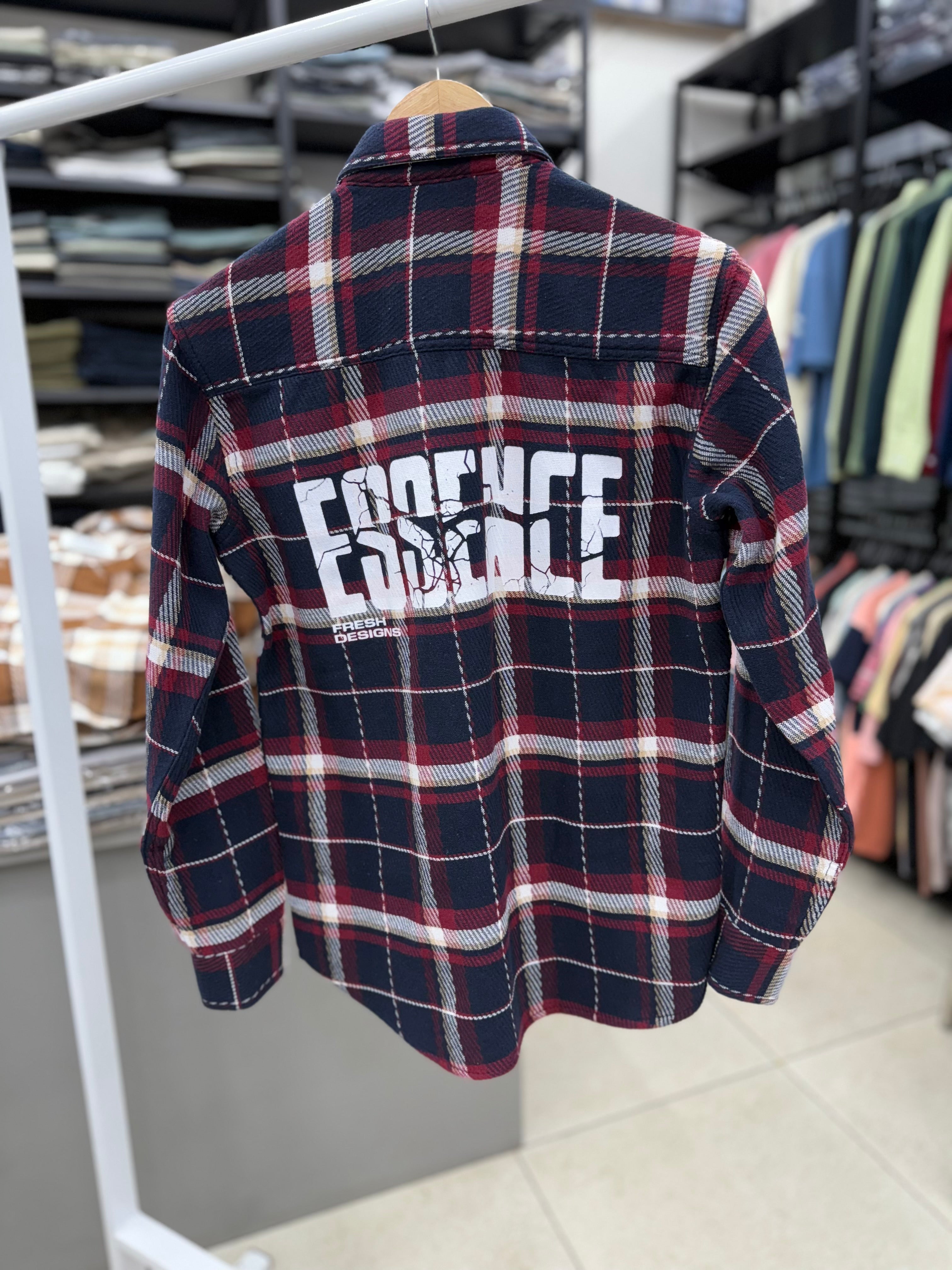 double pocket Check Shirt - 09012026