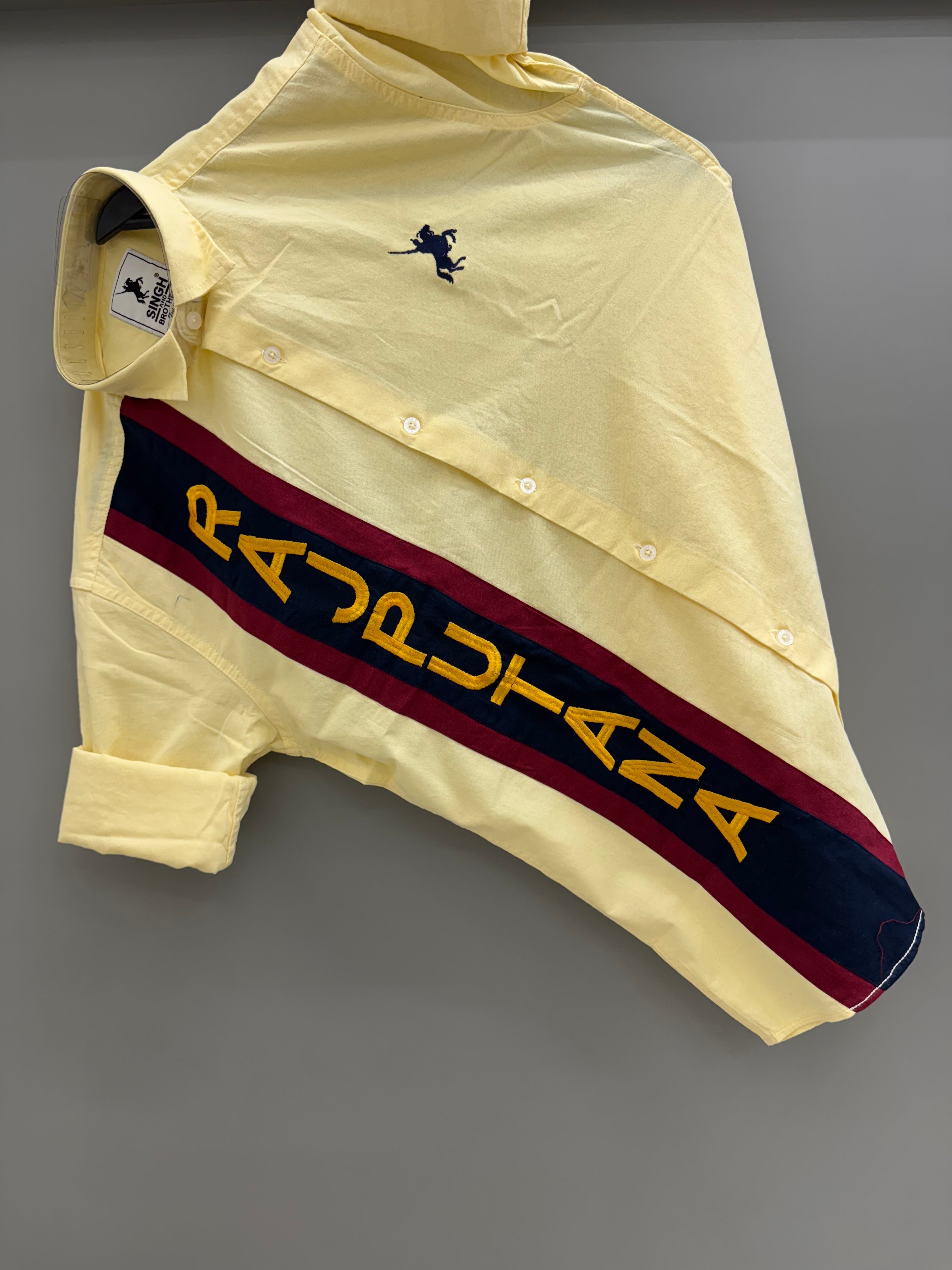 Rajputana Shirt  ( Yellow )